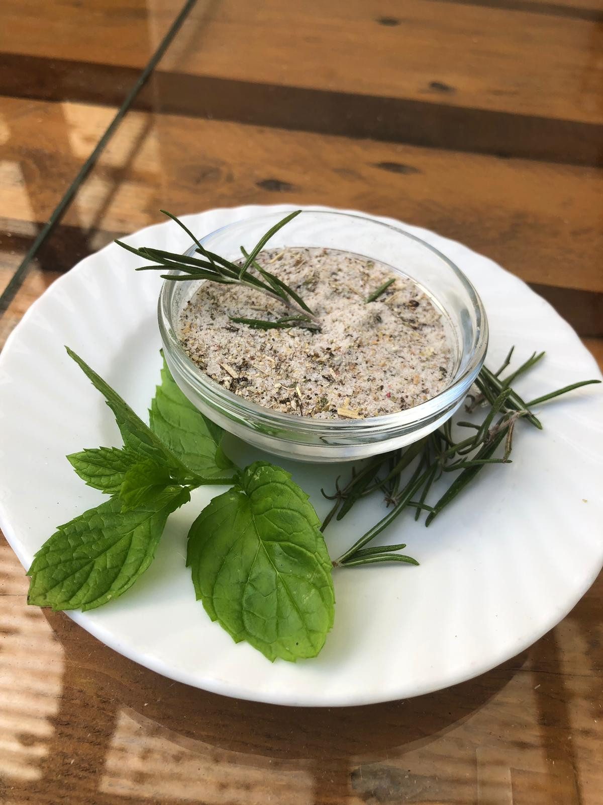 Agathes gute Küche Gewürz Agathes Kräutersalz