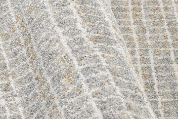 Teppich NEW VILLA GEO, OCI DIE TEPPICHMARKE, rechteckig, Höhe: 20 mm, fein kariertes Design, Wohnzimmer