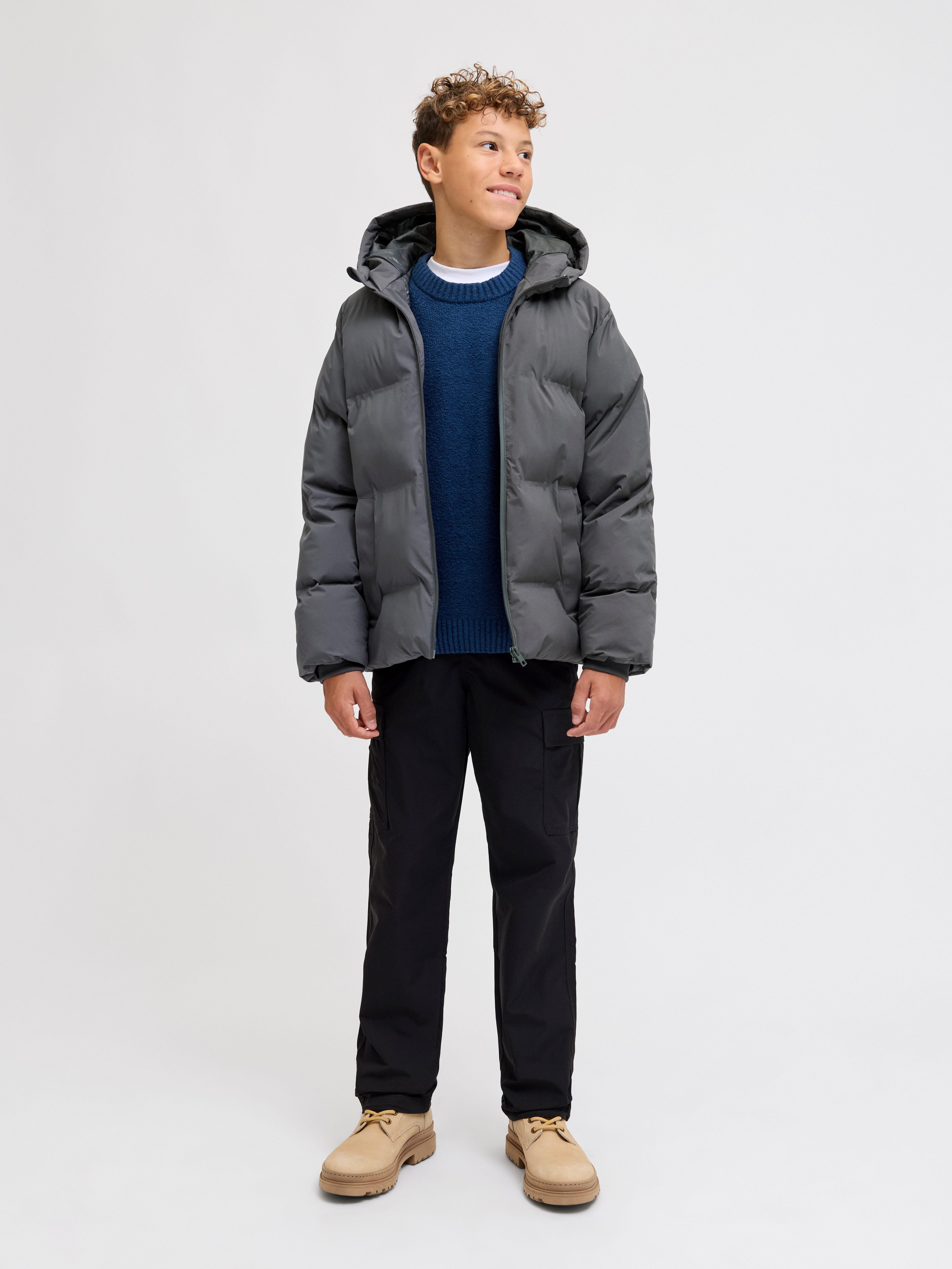 Jack & Jones Junior Steppjacke JJKAITO PUFFER JACKET LN JNR