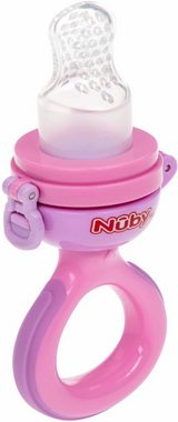 Nuby Schnuller Frucht- und Frischkostsauger, pink