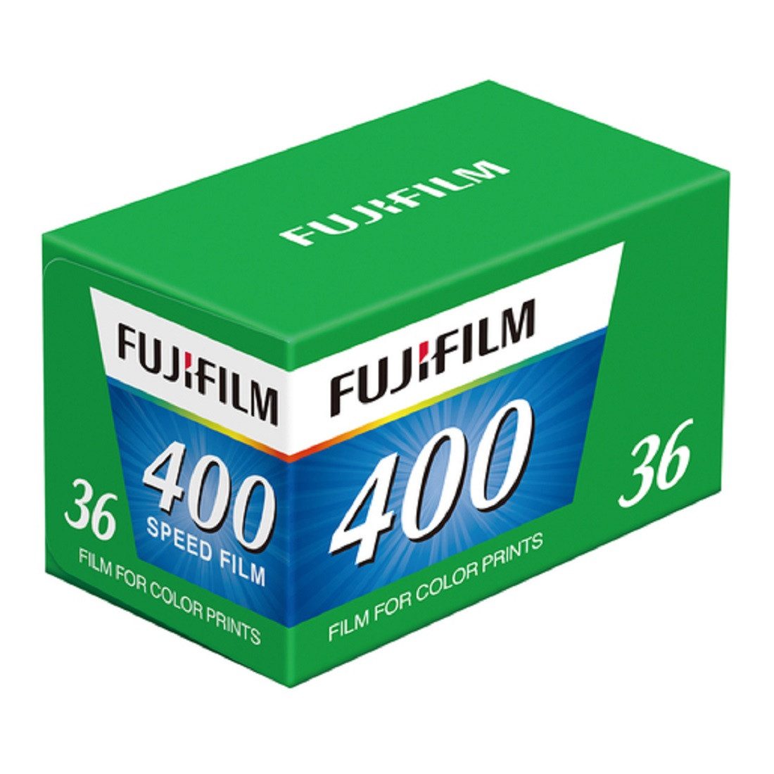 FUJIFILM Farbnegativfilm 2x Fuji Speed Film 400-36 Film (Farbe, 2er Pack), 72