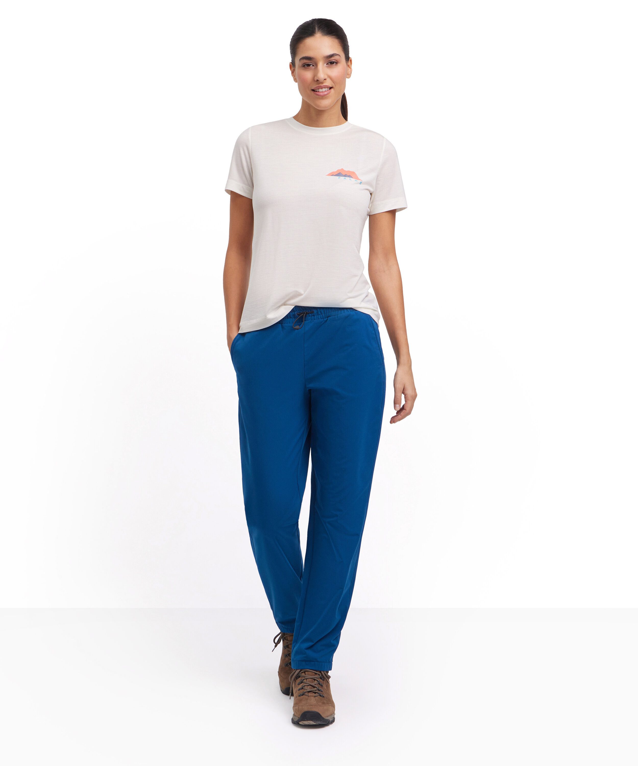 FALKE Sporthose Hose für optimalen Feuchtigkeitstransport (1-tlg) für optimalen Feuchtigkeitstransport