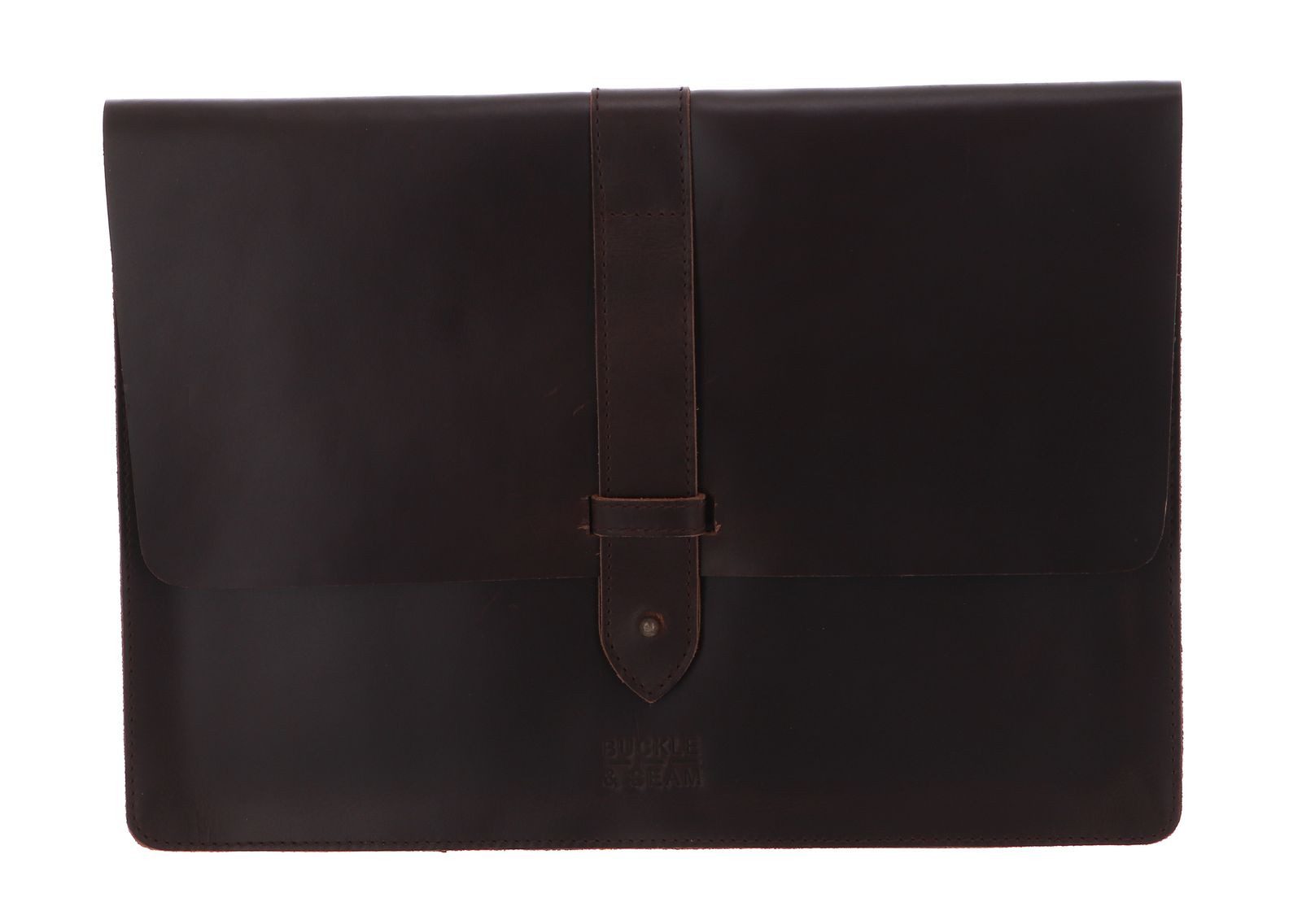 Buckle & Seam Laptop-Hülle Leather Laptop Sleeve, aus echtem Rindsleder