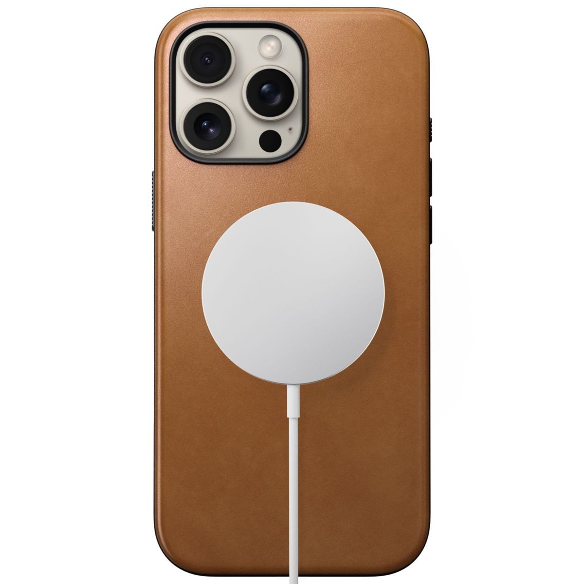 Nomad Smartphone-Hülle Modern Leather Case iPhone 16 Pro Max English Tan