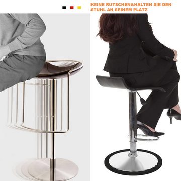 Stuhlhusse 2-teilige Barhocker Beine Schutzkappen, MAGICSHE, Anti-Rutsch Stuhl Bein Bodenschutzmatte