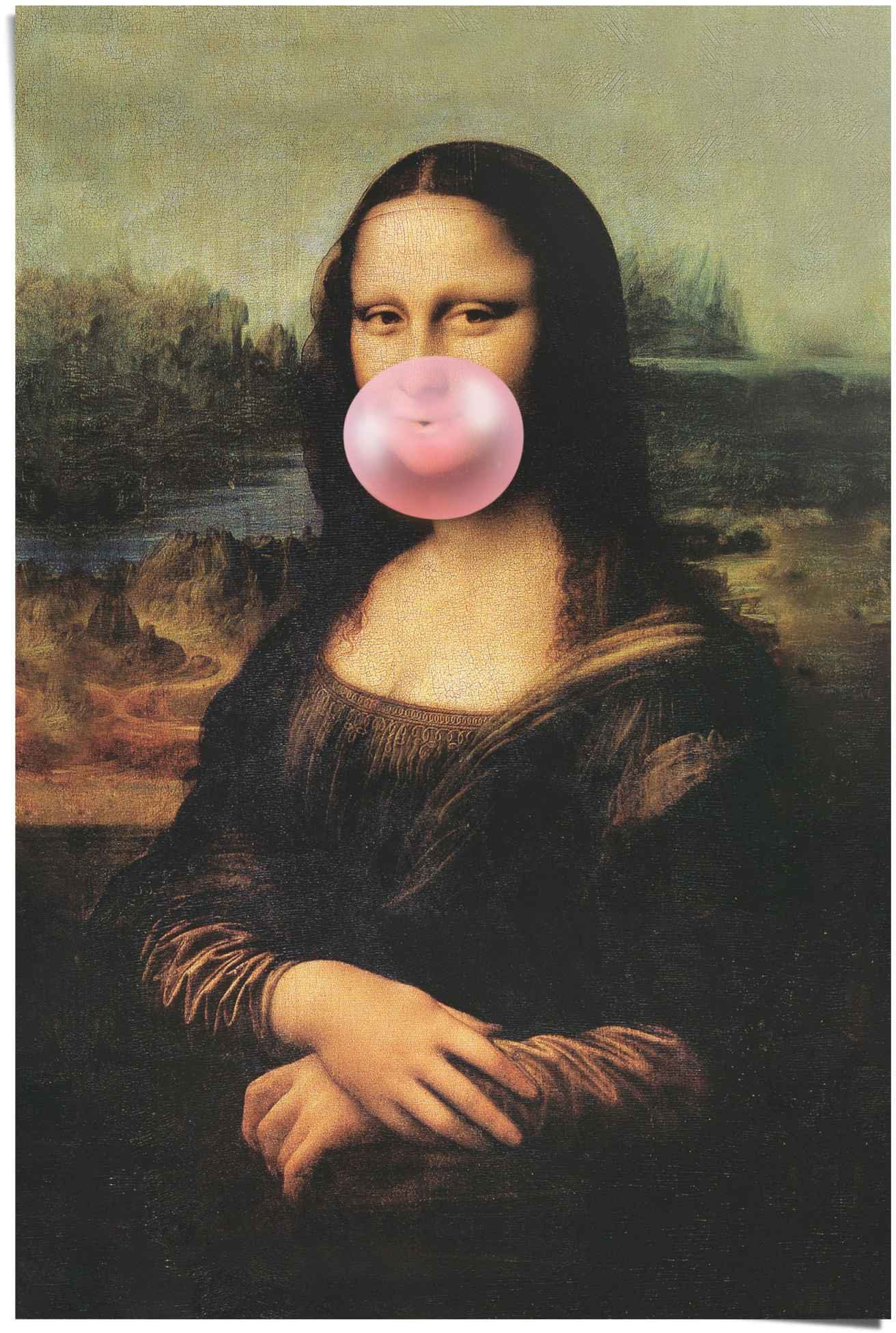 Reinders! Poster »Leonardo Da Vinci Kaugummi«, (1 Stück)-Otto
