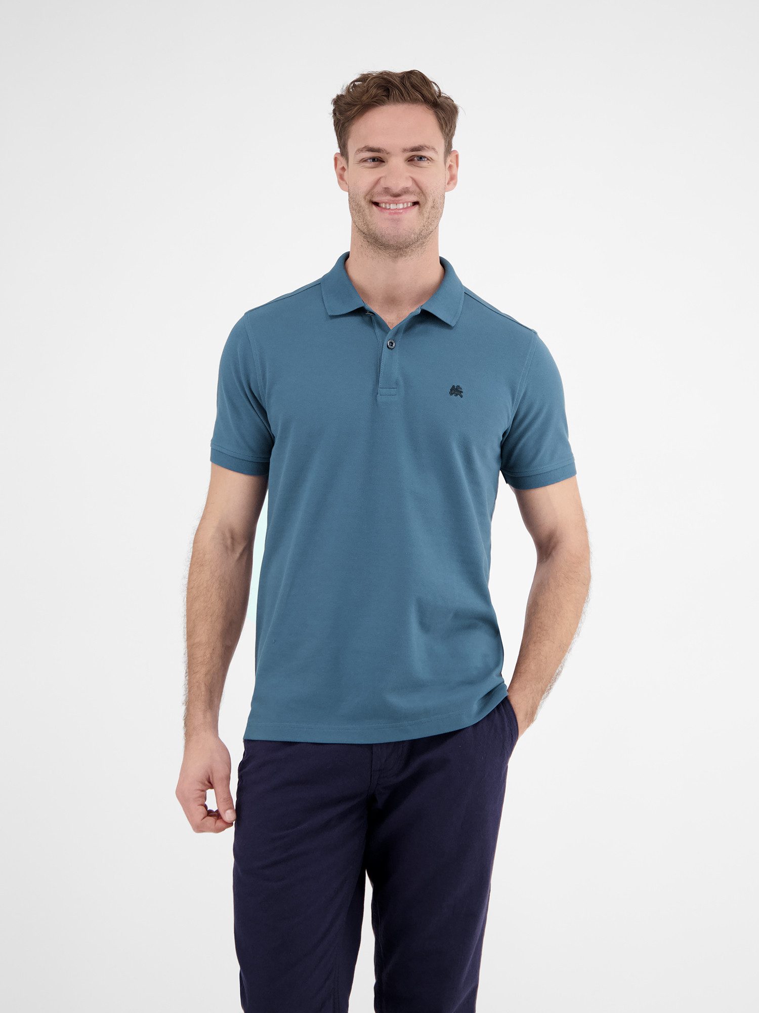 LERROS Poloshirt LERROS Herren Poloshirt, unifarben günstig online kaufen