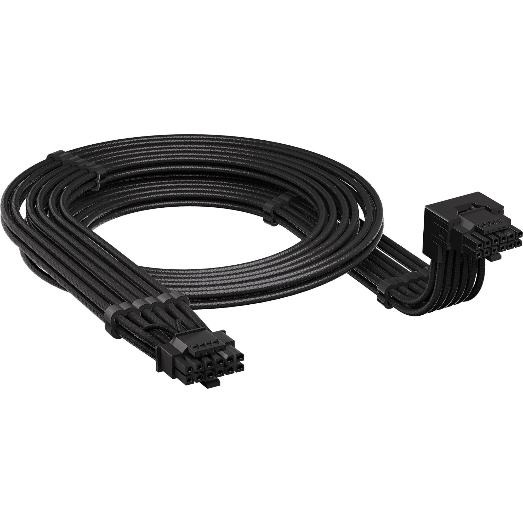 Corsair Corsair 90°-12V-2x6-GPU Stromkabel (Stil B), Kabel, (65cm, Sense Pins Computer-Kabel