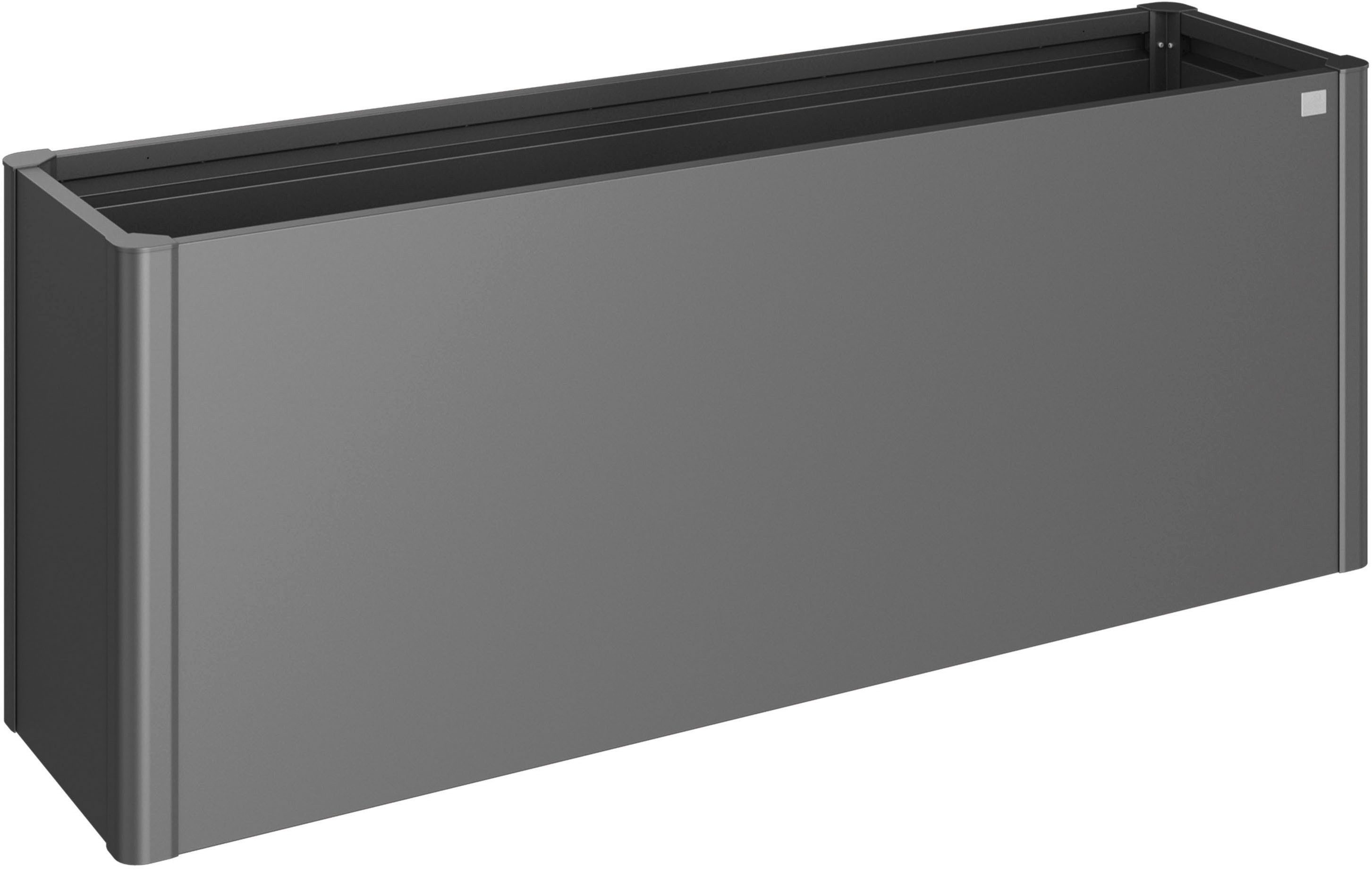 Biohort Hochbeet BELVEDERE maxi 2x0,5; verschiedene Farben, 201x53x77 cm, extrem langlebig, aus Metall