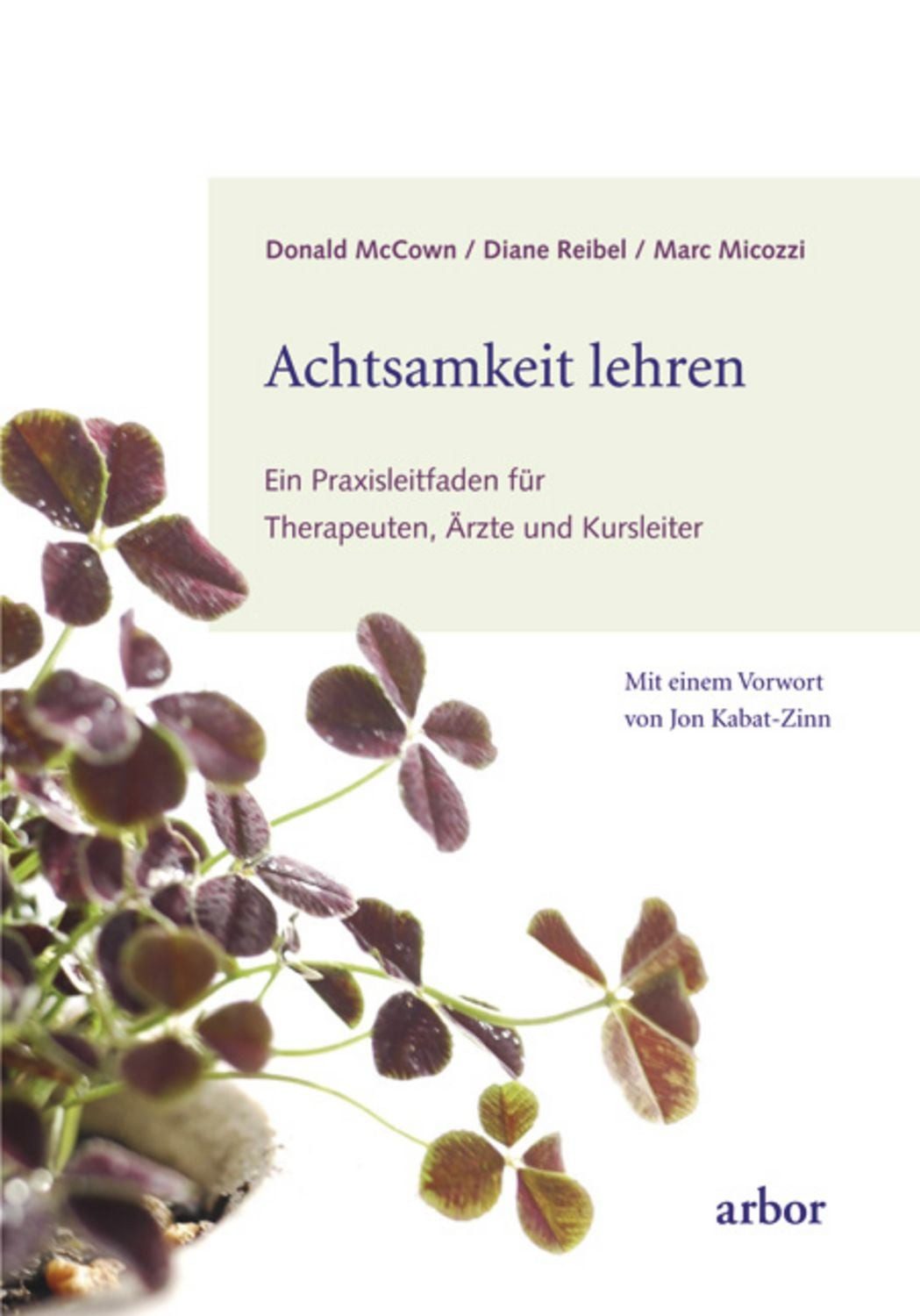 Achtsamkeit lehren Ein Praxisleitfaden für Therapeuten, Ärzte und Kurs / Donald Mc Cown, Diane Reibel, Marc S. Micozzi