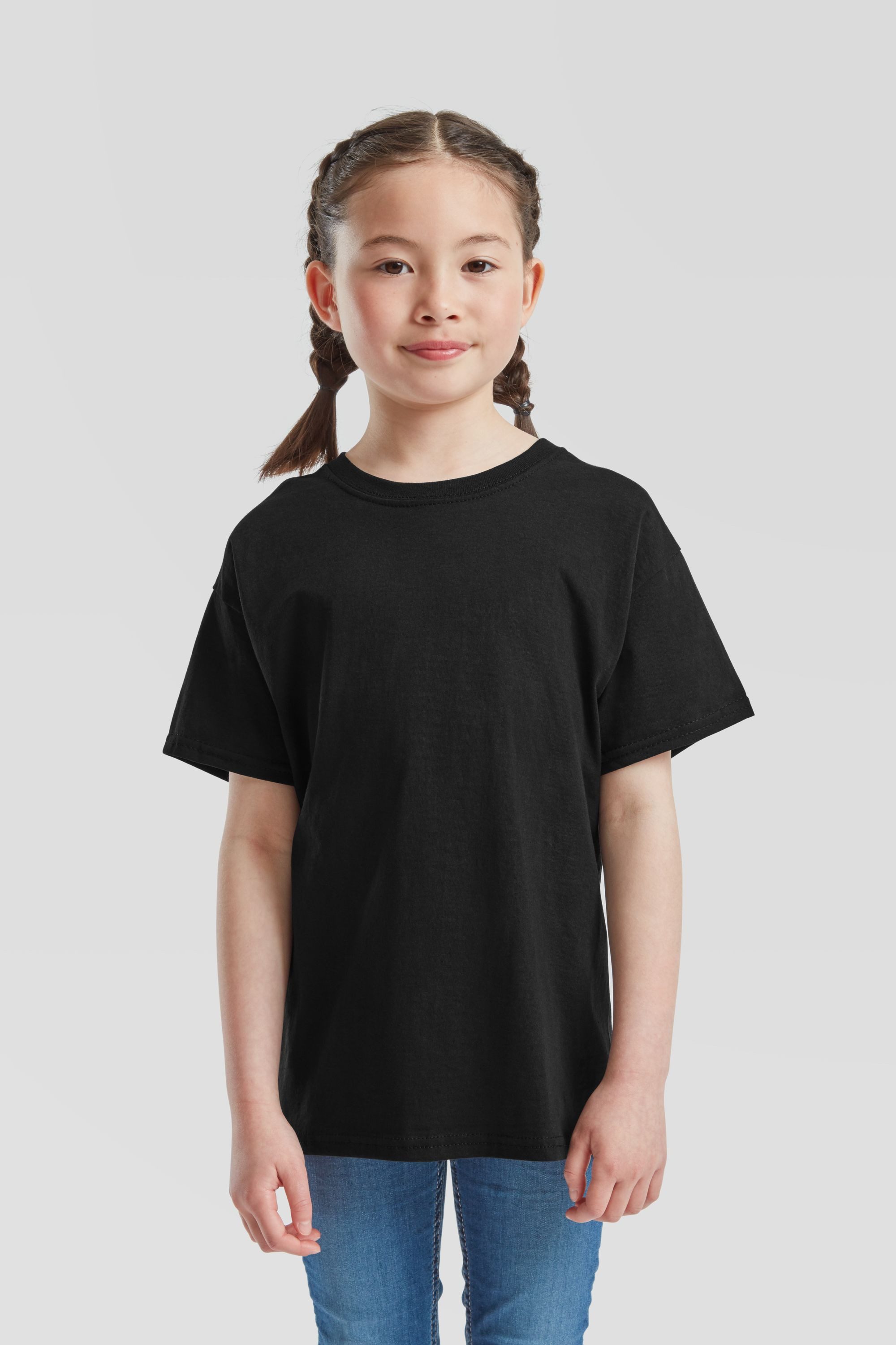 Fruit of the Loom Rundhalsshirt Fruit of the Loom Valueweight T Kids