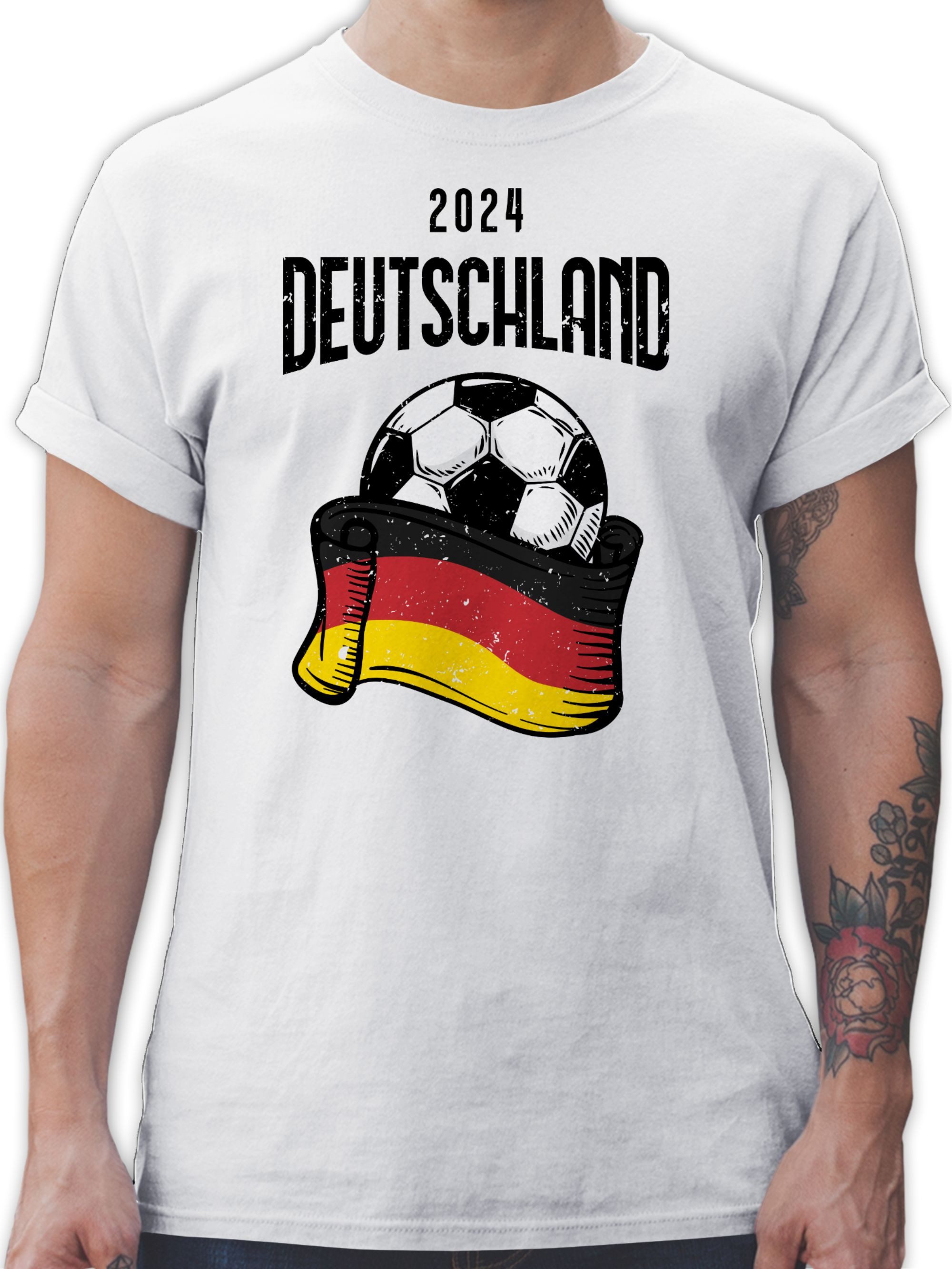 Shirtracer T-Shirt Germany 2025 Deutschland 2026 Fussball WM Fanartikel