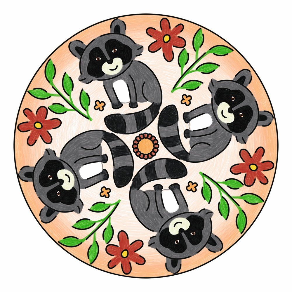 Ravensburger Mandala Ravensburger Creation Mandala Designer Mini Cute Animals 29766