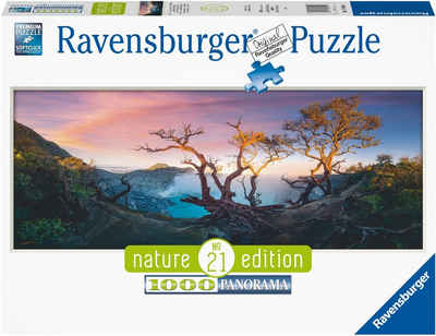 Ravensburger Puzzle nature edition; Schwefelsäure See am Mount Ijen, Java, 1000 Puzzleteile, Made in Germany, FSC® - schützt Wald - weltweit