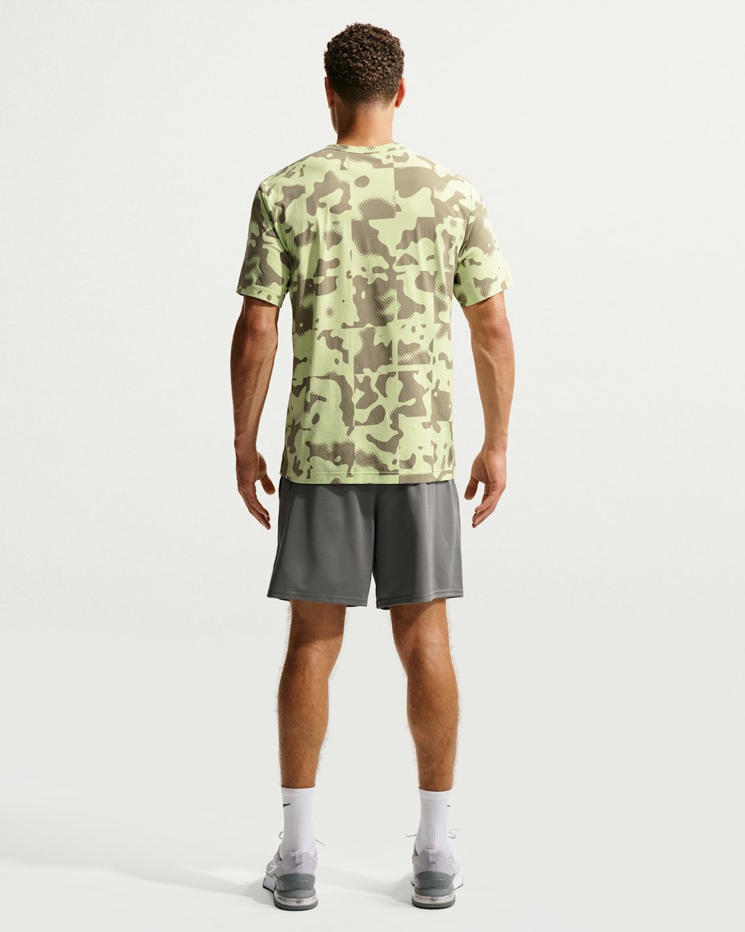 Nike Laufshorts M NK DF FLEX 7IN SHORT K SMOKE GREY/BLACK