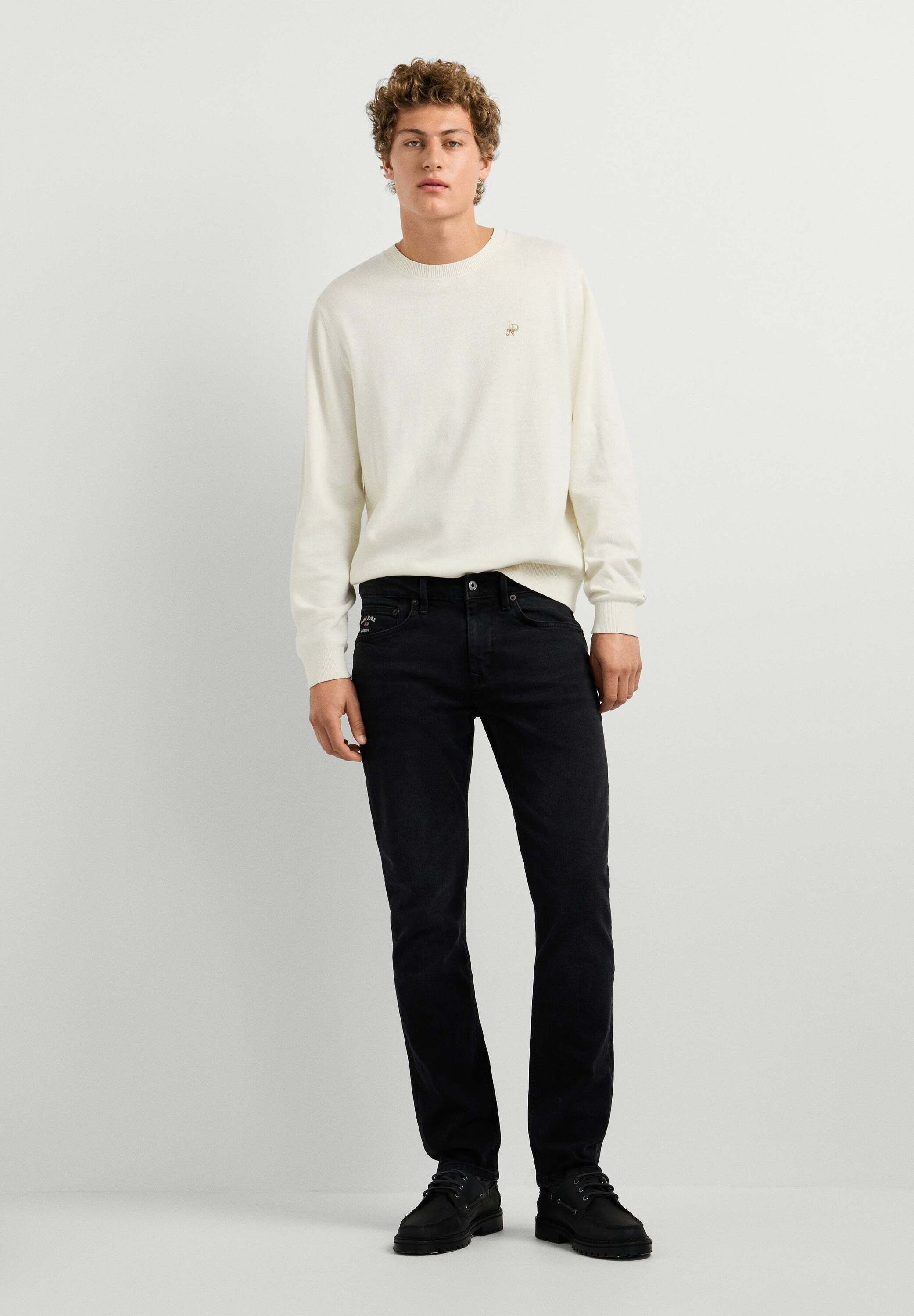 Pepe Jeans Slim-fit-Jeans slim fit jeans SLIM JEANS HATCH FS WASHED BLK