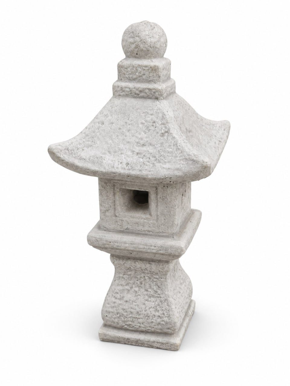 JVmoebel Dekofigur Japanische Steinlaterne Pagode Garten Asia Zen Grau Sofort (Einzelstück, 1 St., 1-teilig), Made in Europe
