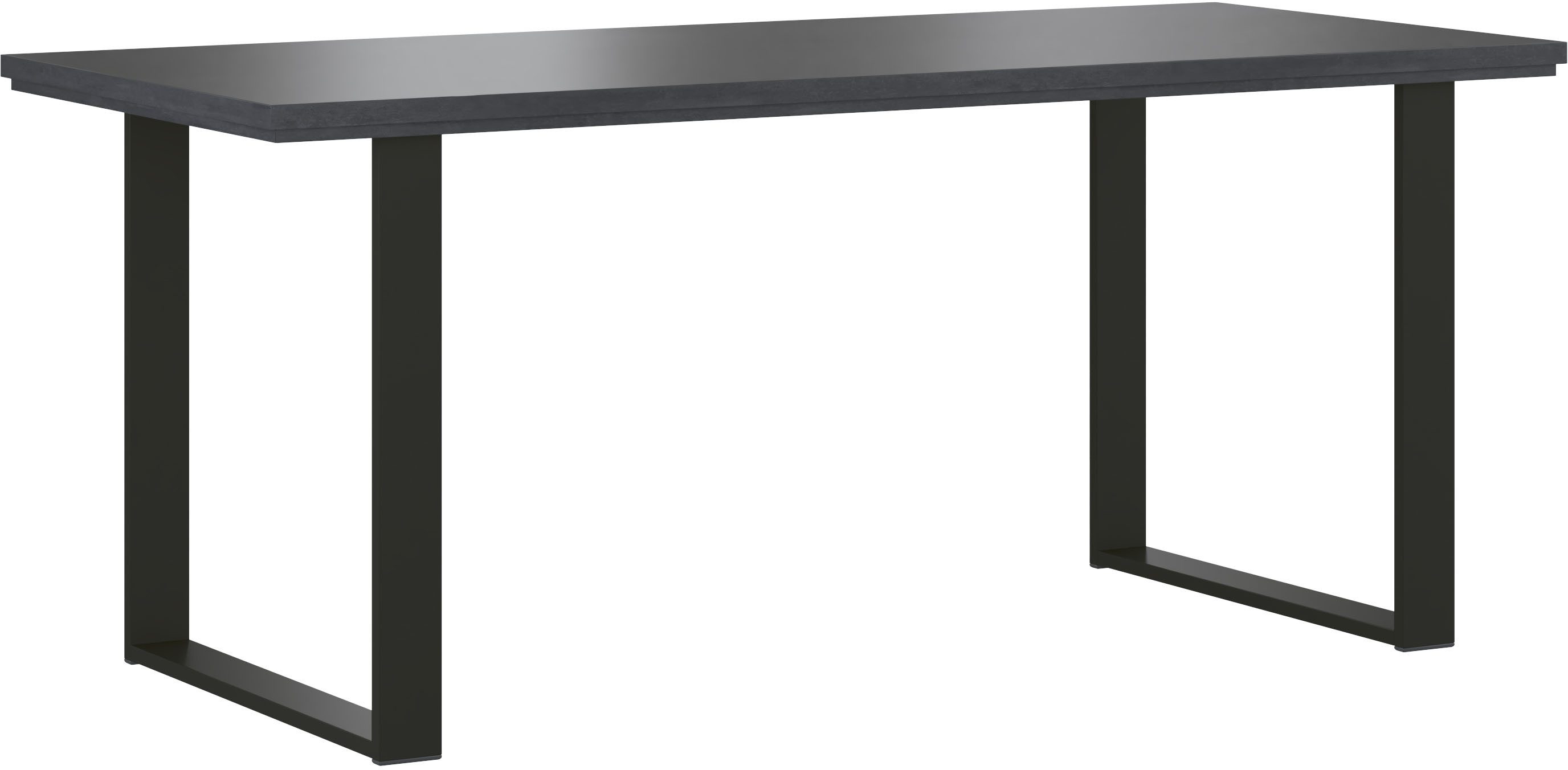 Home affaire Esstisch York, Tisch in Hunton Oak, mit Metallgestell, im Indu günstig online kaufen