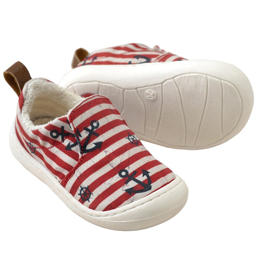 POLOLO Pololo Chico Lauflernschuhe Anker Seaqual Babyschuhe Vegan Hausschuh