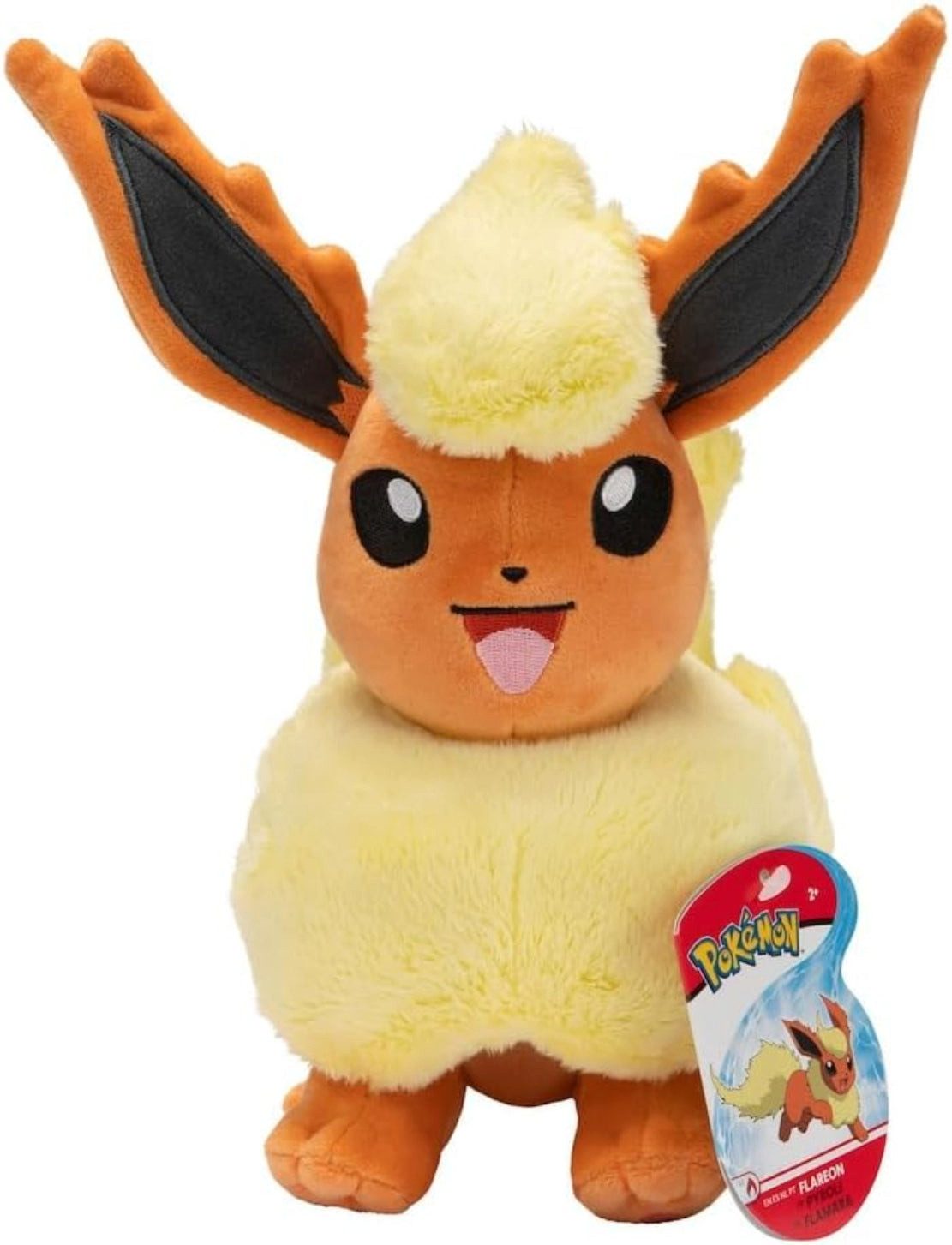 Jazwares Kuscheltier Pokémon Flamara Plüschfigur 20 cm – Jazwares offiziell