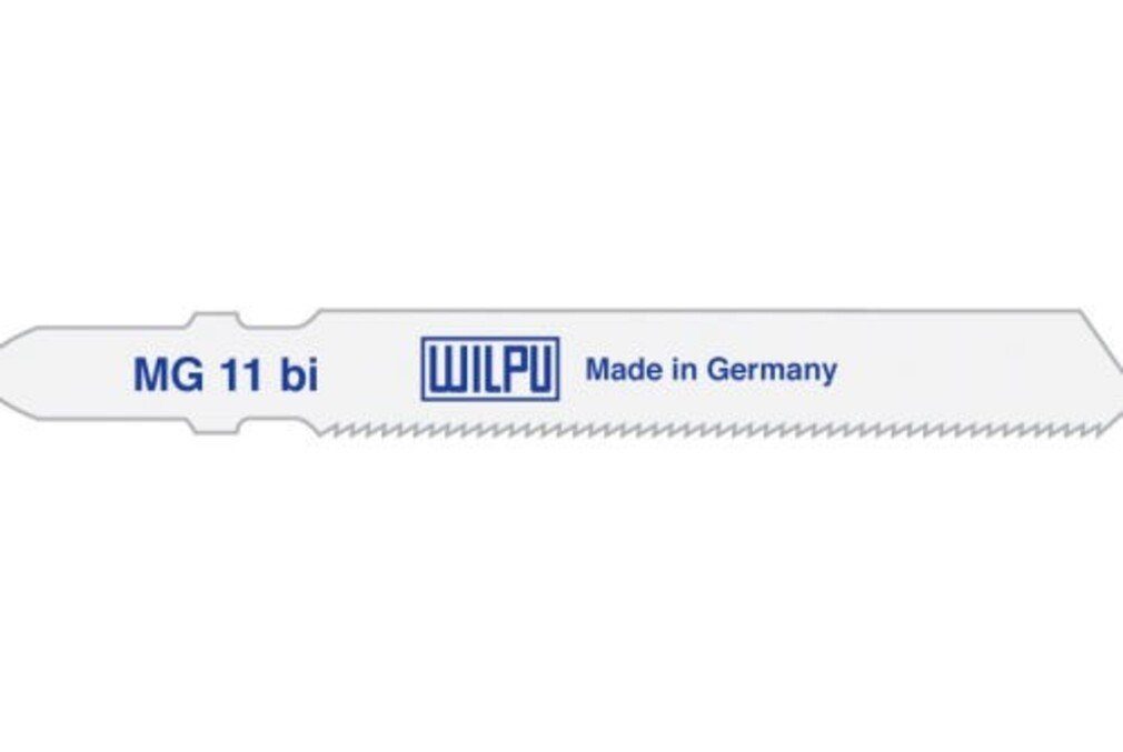5 11 bi Einnockenschaft- MG Stück Wilpu / T-Schaft, Stichsägeblatt WILPU Sägeblatt mit