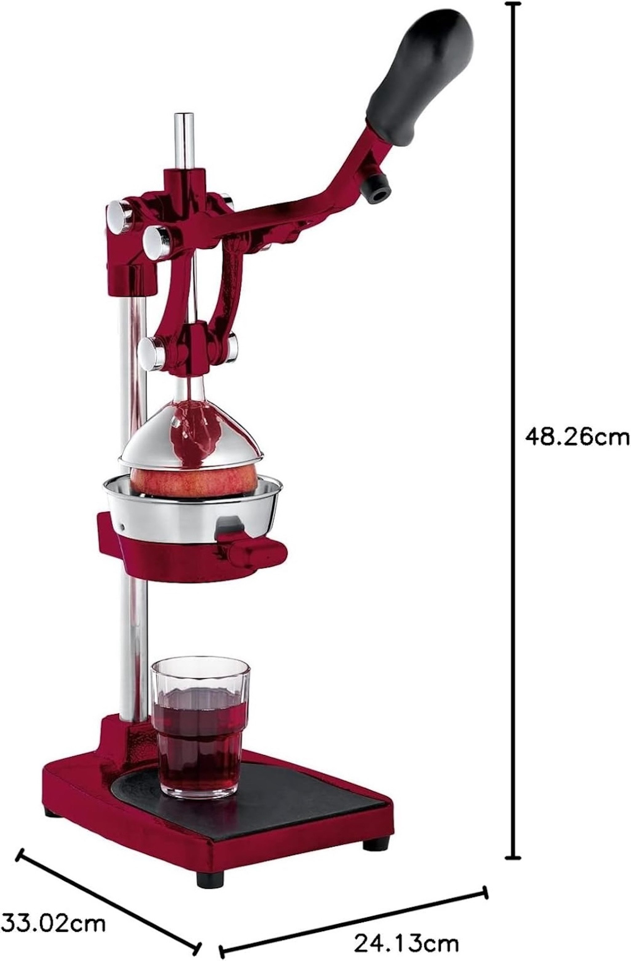 Cilio Zitruspresse cilio Granatapfelpresse Livorno rot
