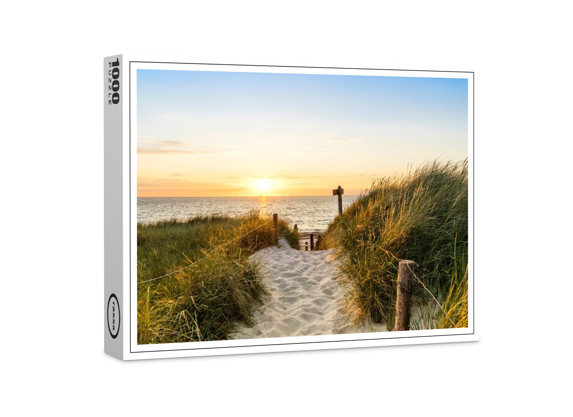 Premium-Puzzle Puzzle am FSC®, Strand", "Dünen 1000 raxxa Puzzleteile