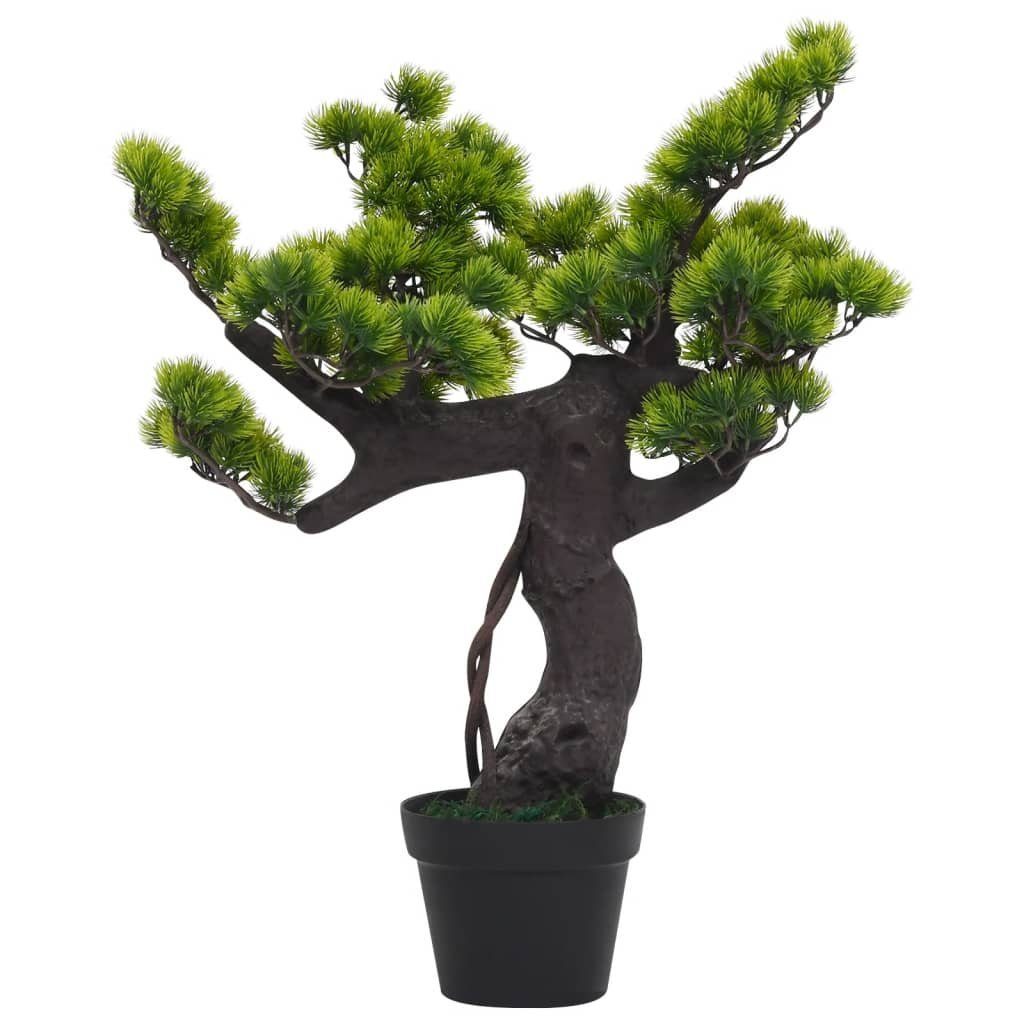 Kunstpflanze furnicato, Künstlicher Grün, Höhe Bonsai 70 cm mit 70 Pinus cm Topf