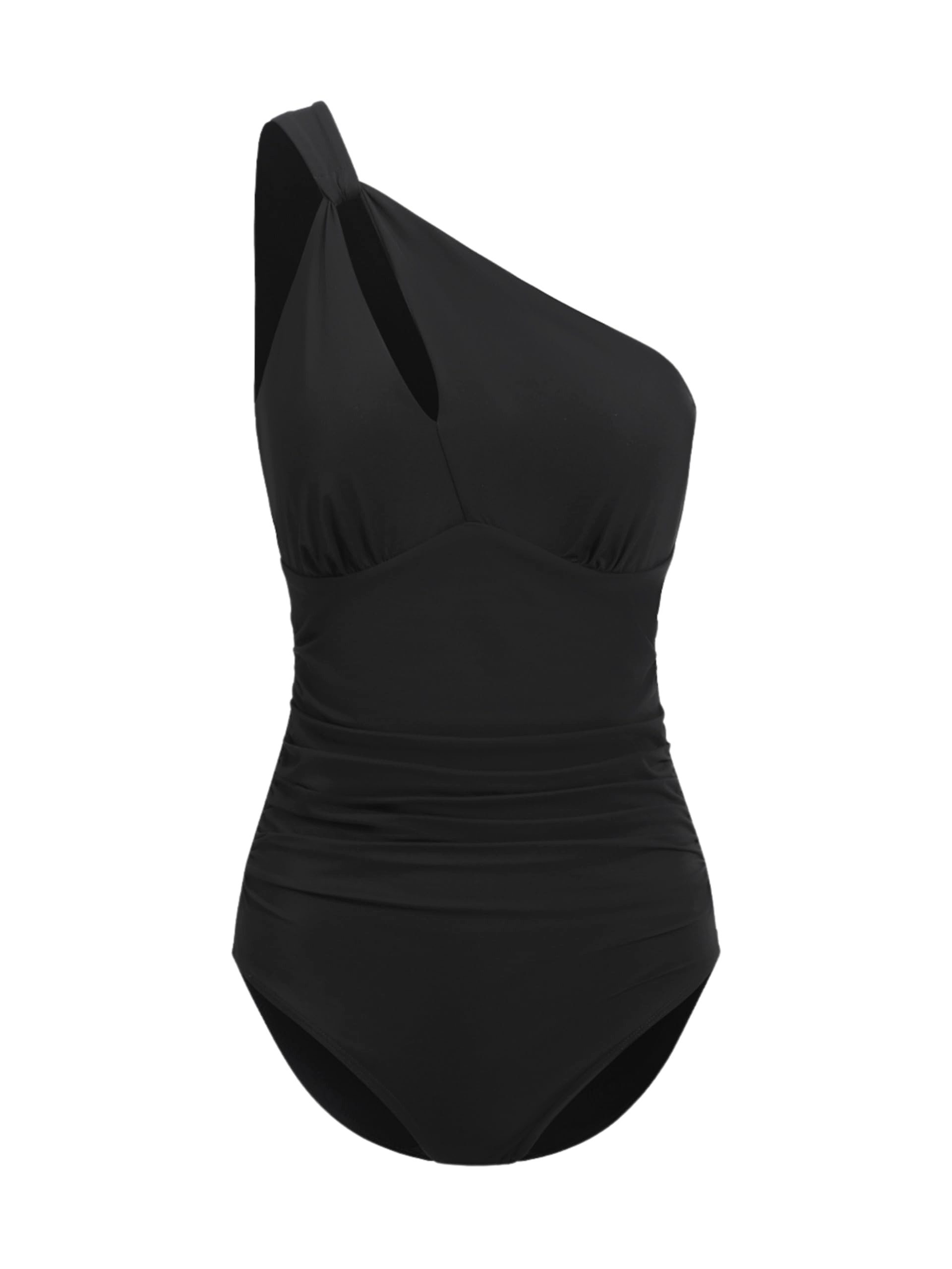 cfab (creamy fabrics) Badeanzug Cut out Shaping - Badeanzug-Schwarz-S