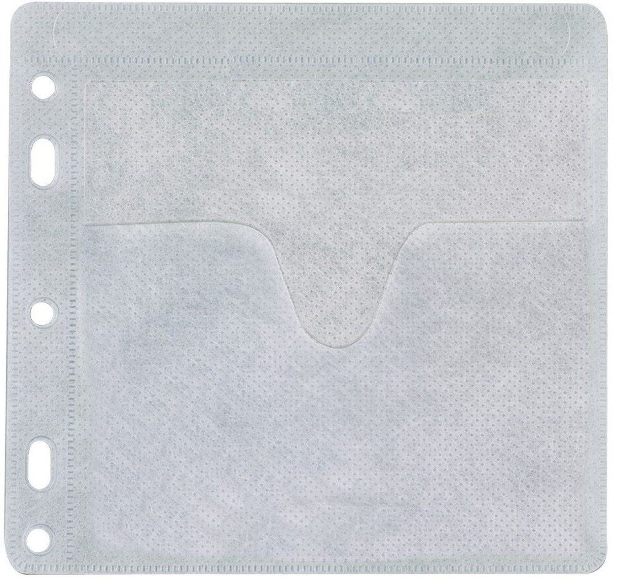 Connect Aufbewahrungsbox CD/DVD Hüllen PP transparent gelocht VE=40 Stück