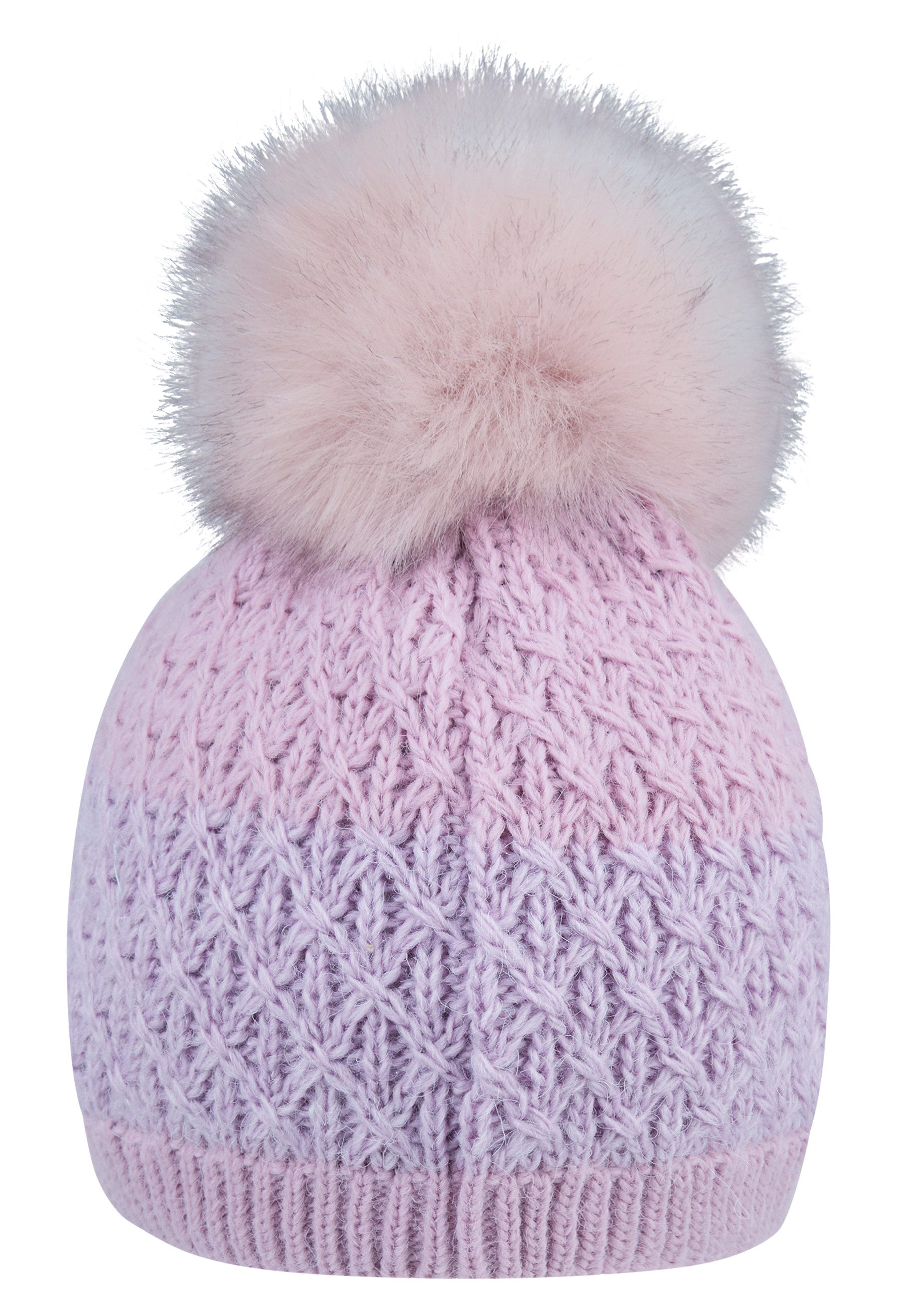 Sterntaler® knitted hat Sterntaler® knitted hat with fur pom-pom (1 pc)