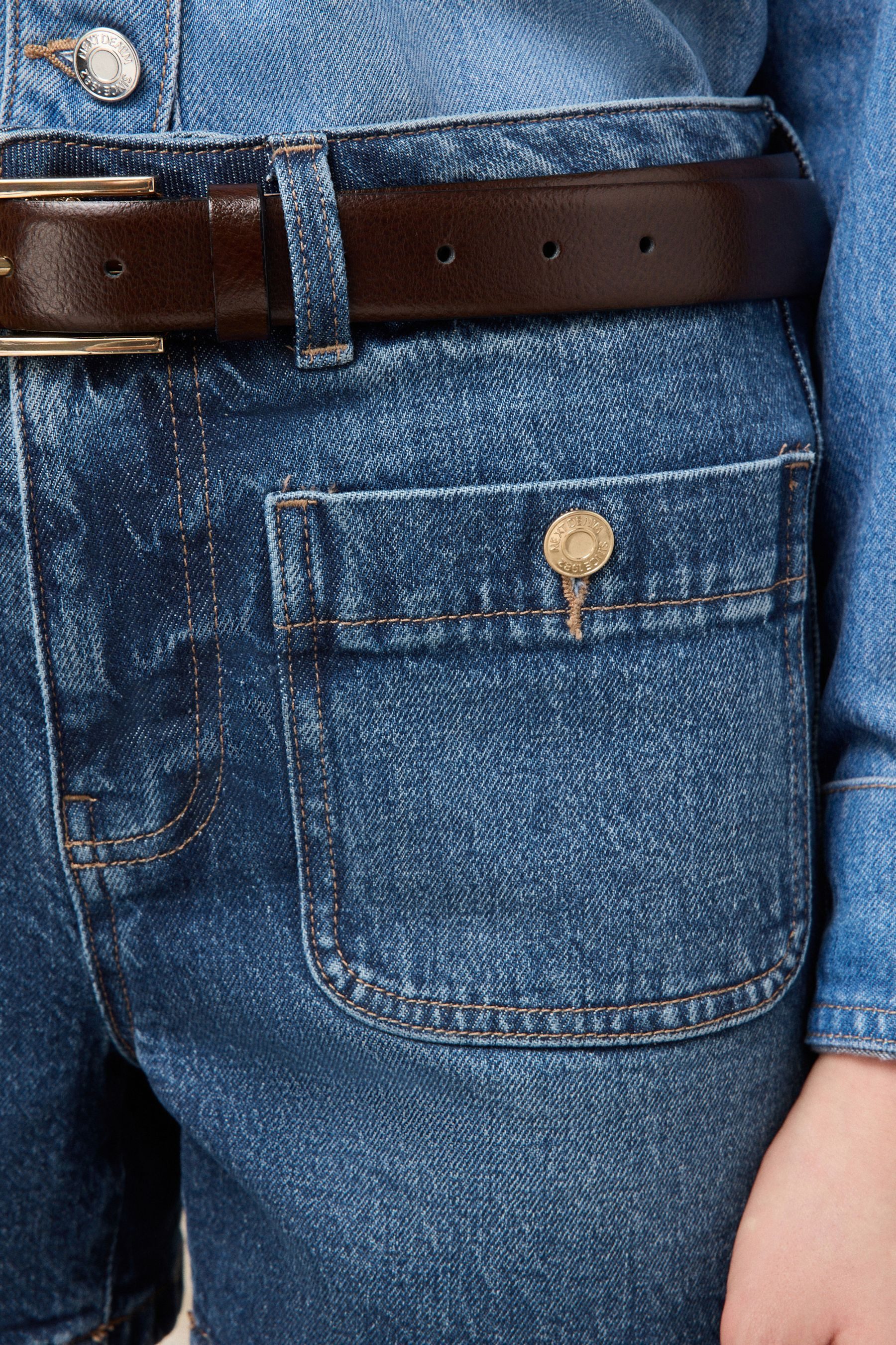 Next Shorts Getupfte Shorts mit aufgesetzter Tasche (1-tlg) – Bild 5 von 5