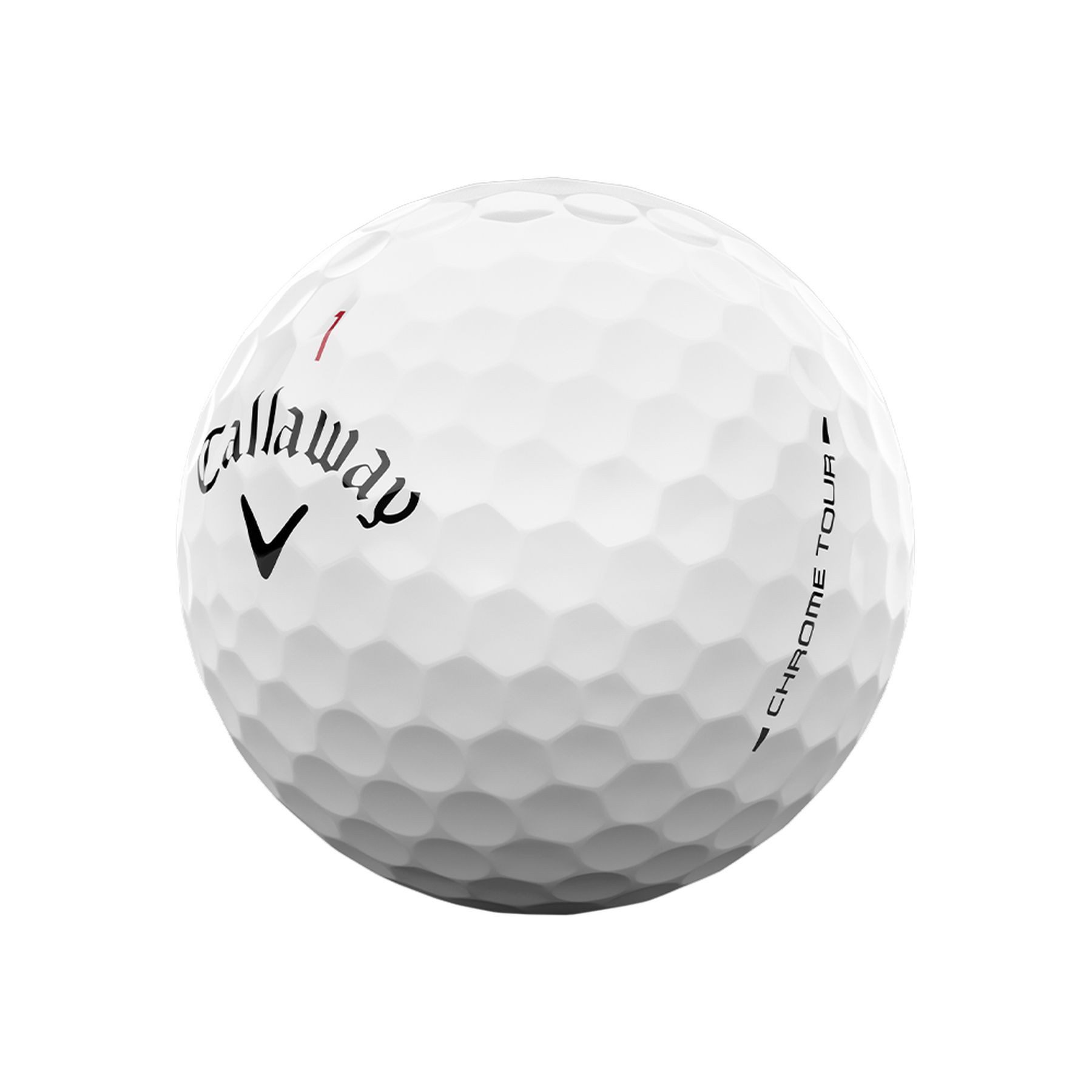Callaway Golfball Callaway Chrome Tour Golfbälle – Maximale Ballgeschwindigkeit, Tour-Sp, Tour-Performance, Distanz und Kontrolle