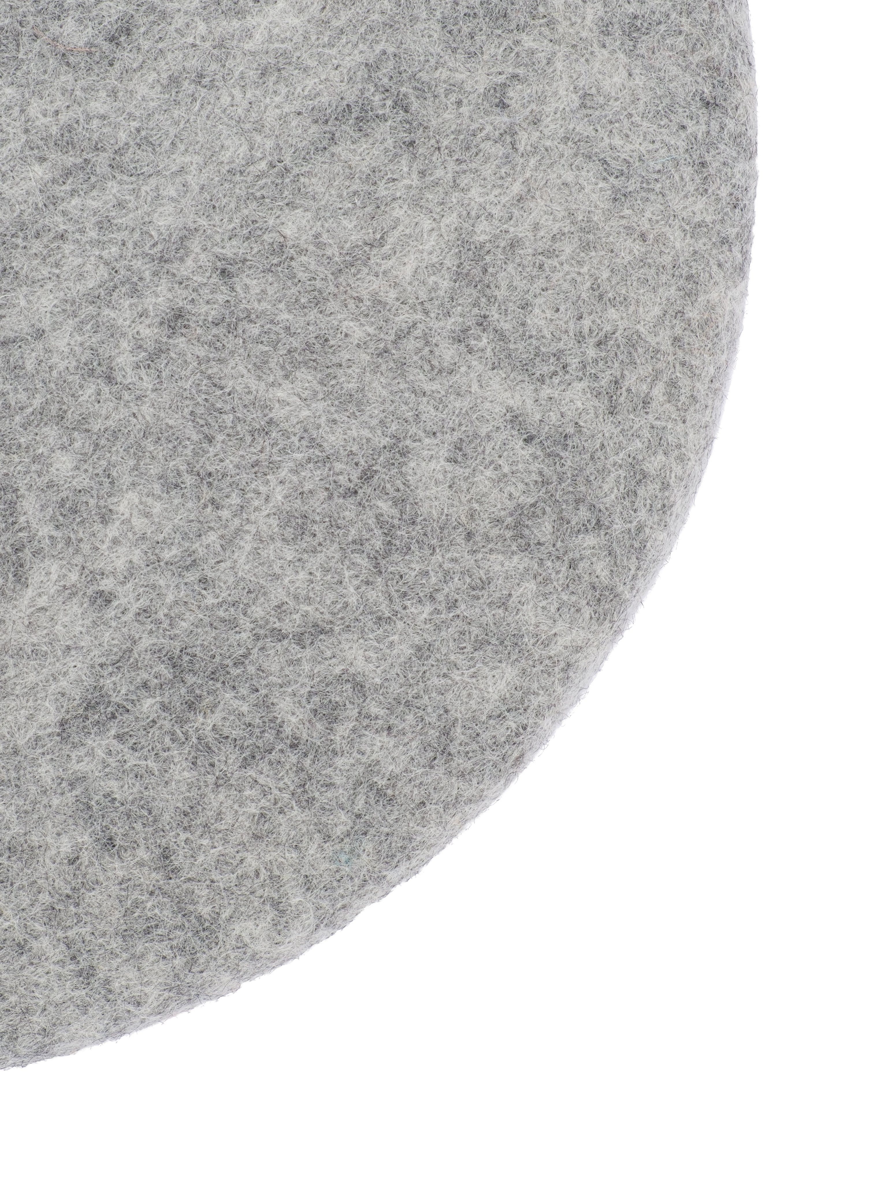 100% rund, myfelt Stuhlkissen ⌀ Sitzauflage Schurwolle, reiner schmutzabweisend Filz 36 cm, Carl