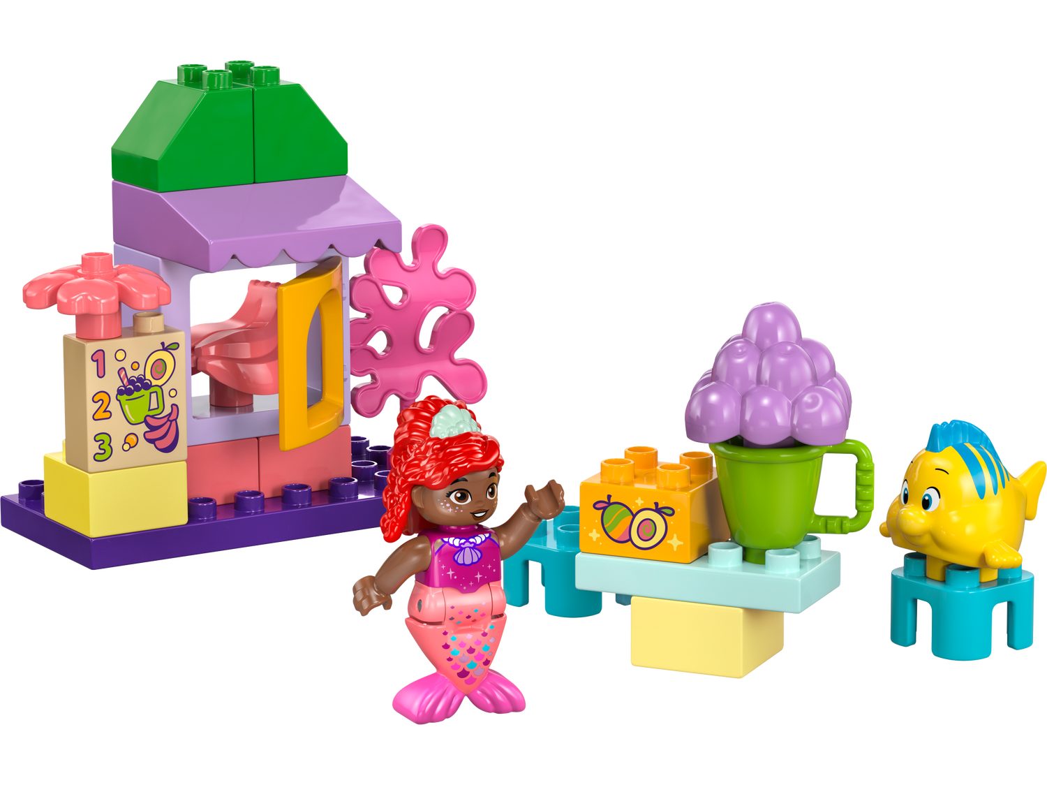 DUPLO 10420 Arielles und Fabius' Café-Kiosk Spielbausteine