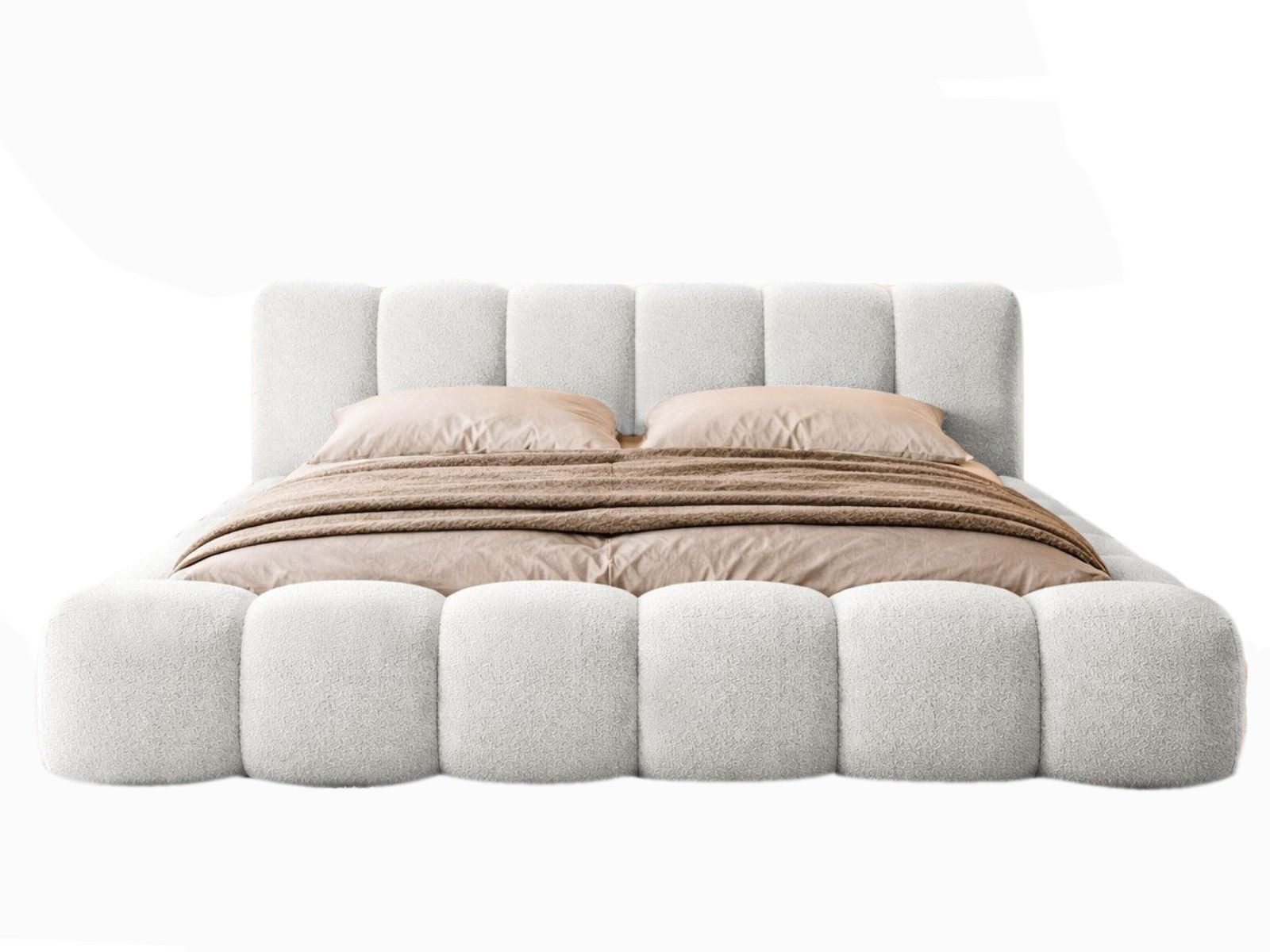 Compleo Polsterbett Designerbett, Wolkenbett, TOPSELLER, Modern Schlafzimmer, Made in EU, Wolkenbett modern