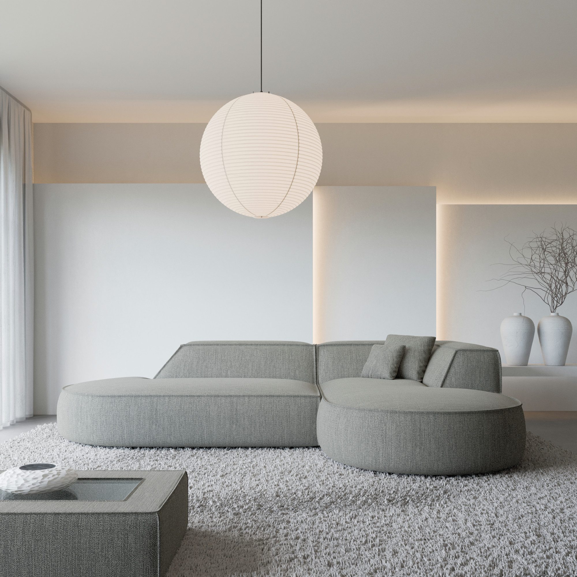 Sofa Dreams Ecksofa Monterola L Form Lounge Designer Sofa, 2 Teile, Loungesofa