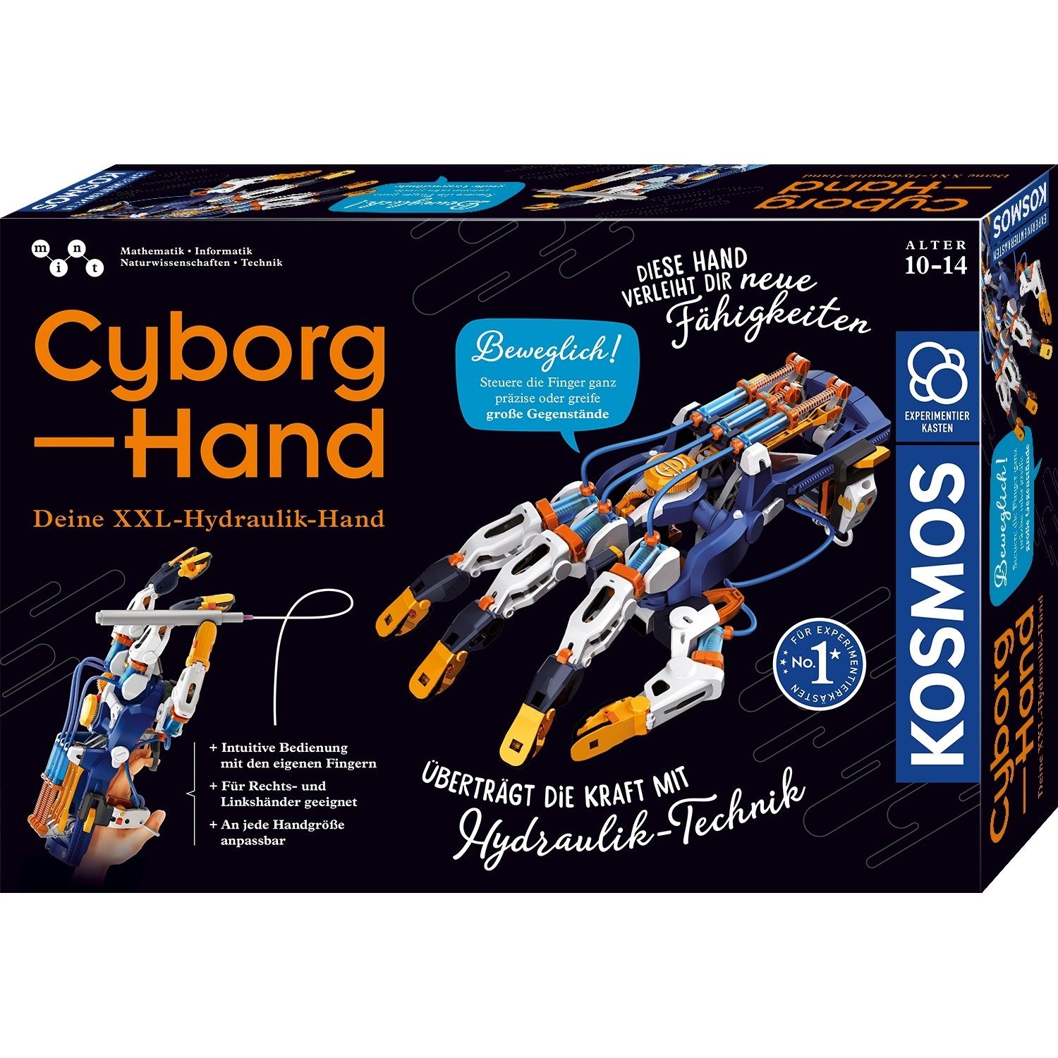 Kosmos Experimentierkasten 620844 Cyborg-Hand