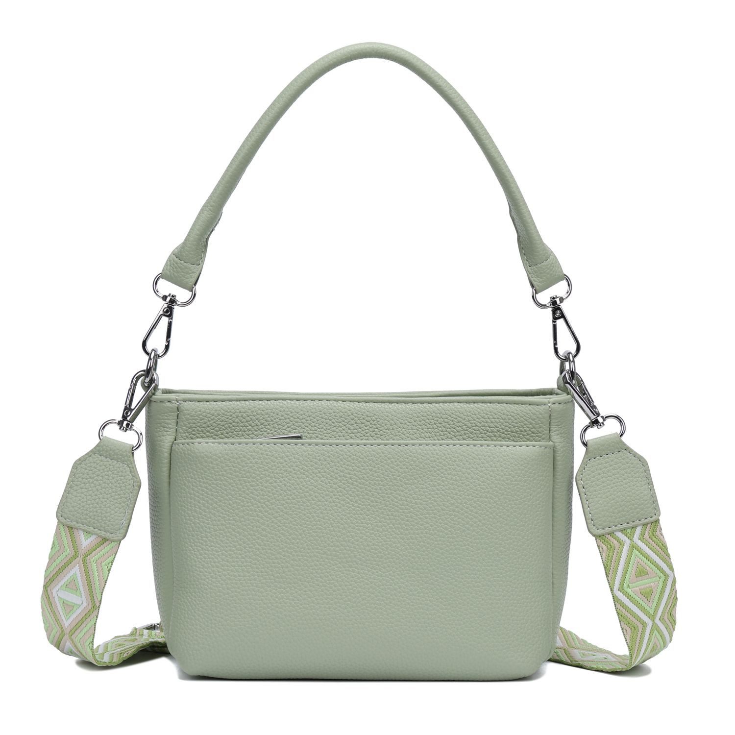 ITALYSHOP24 Schultertasche Damen Crossbody Umhängetasche Hobo Bag Brusttasc günstig online kaufen