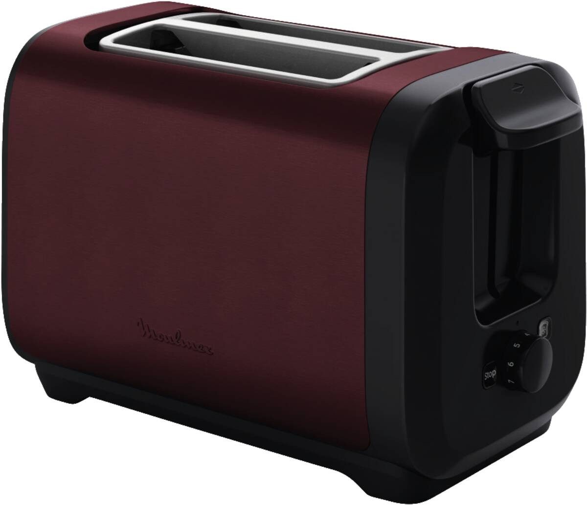 Moulinex Toaster Moulinex LT5S05E0 Toaster Rotmetallic-Schwarz