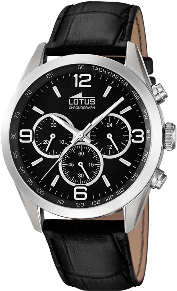 Lotus Chronograph »UL18155/2 Lotus Herren Uhr Sport L18155/2 Leder ...