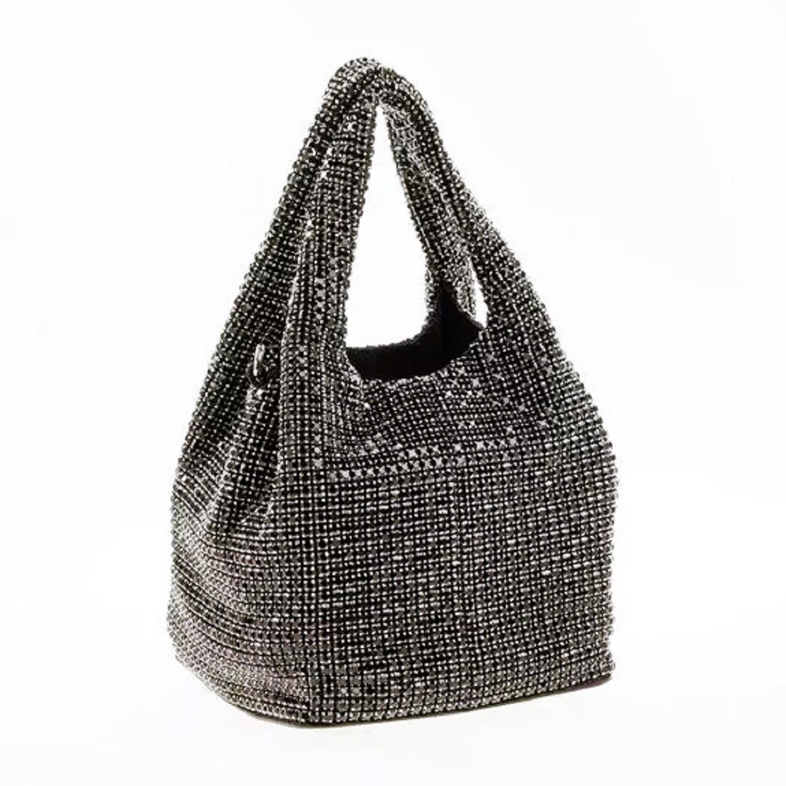 LOVE MOSCHINO Umhängetasche Love Moschino Damen Umhängetasche, Borsa Stone Strass-Steinchen, Strass-Steinchen