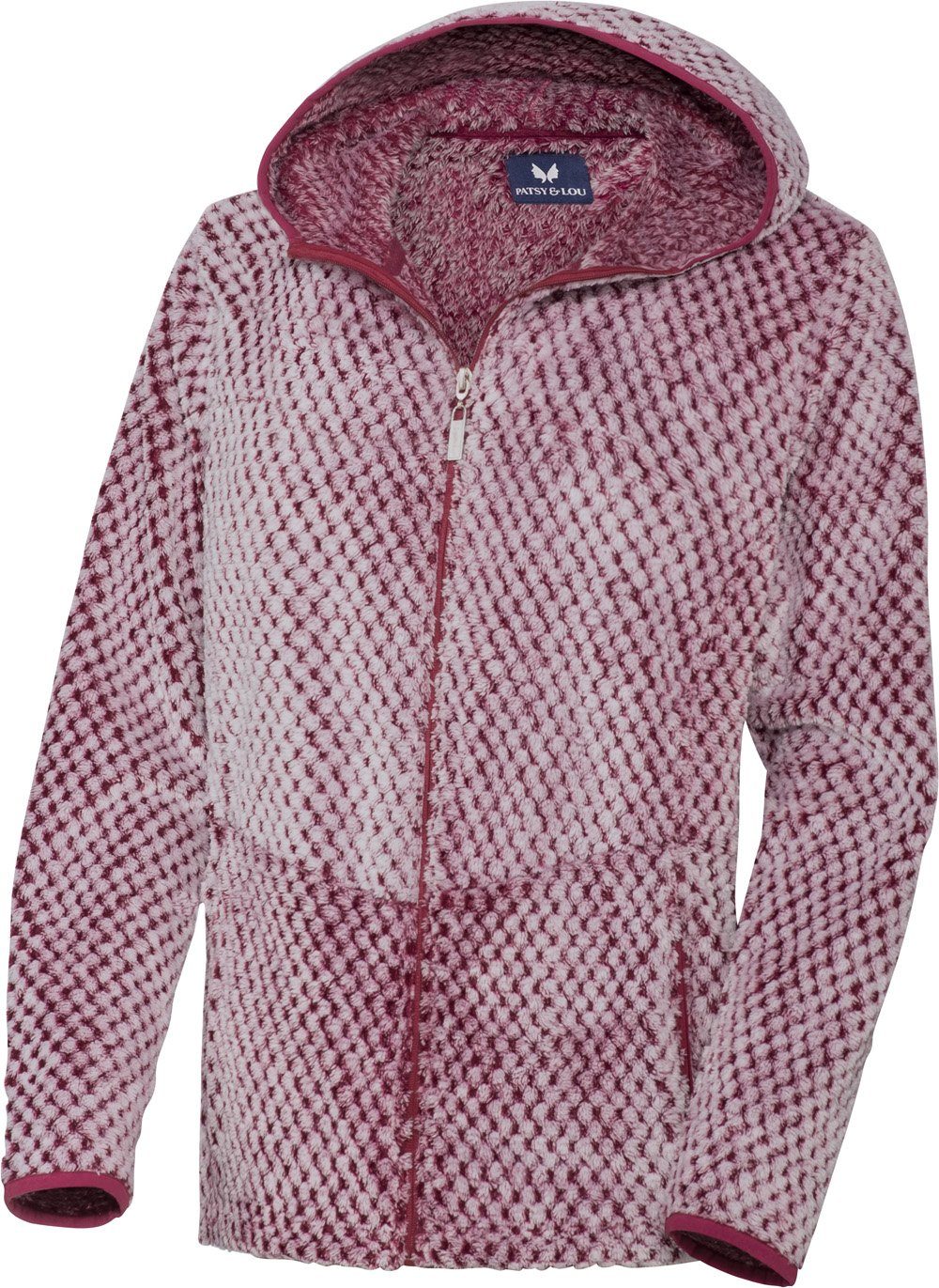 Patsy & Lou Fleecejacke hochfloriges Kuschelfleece für angenehme Wärme