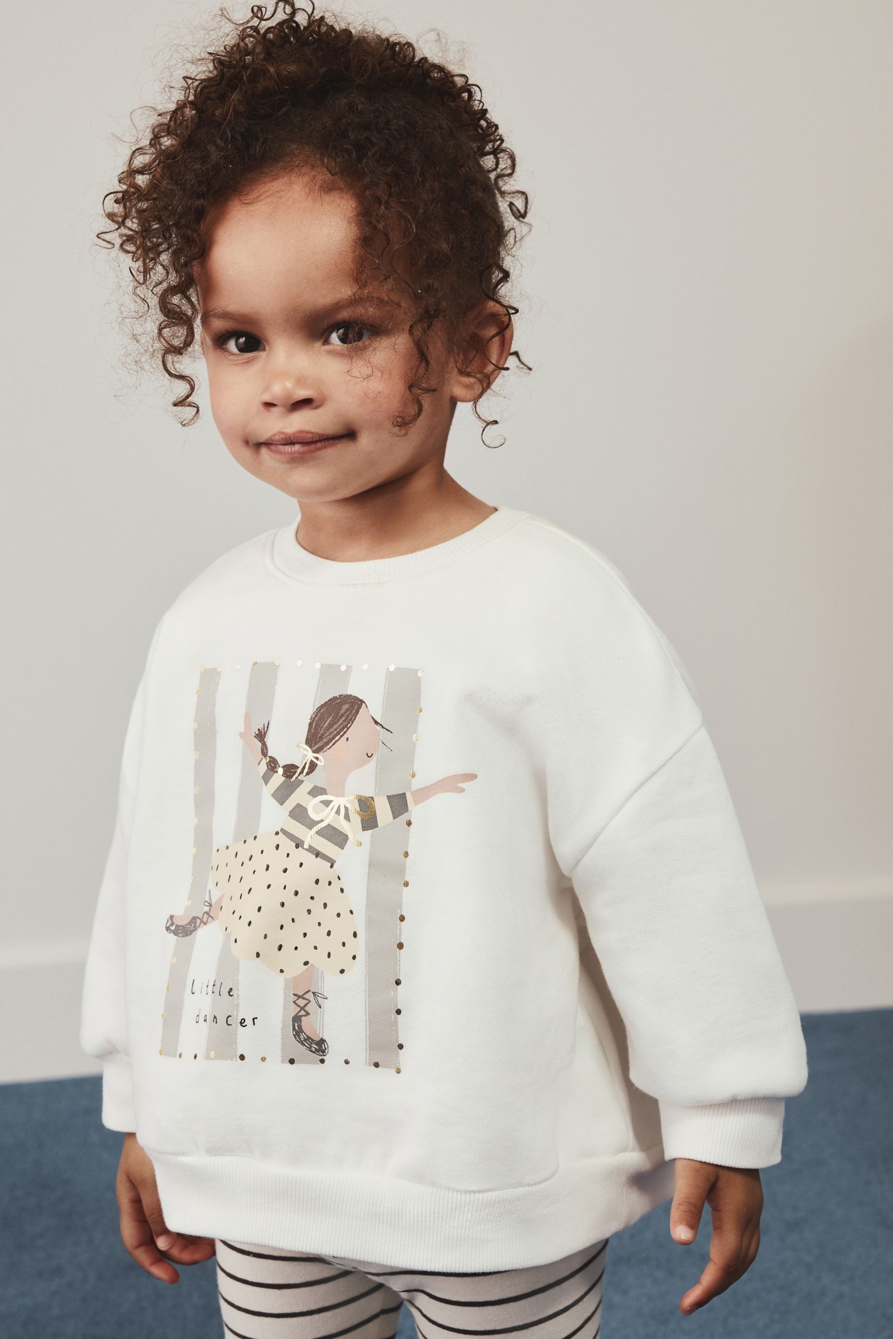 Next Sweater Sweatshirt mit Rundhalsausschnitt (1-tlg)