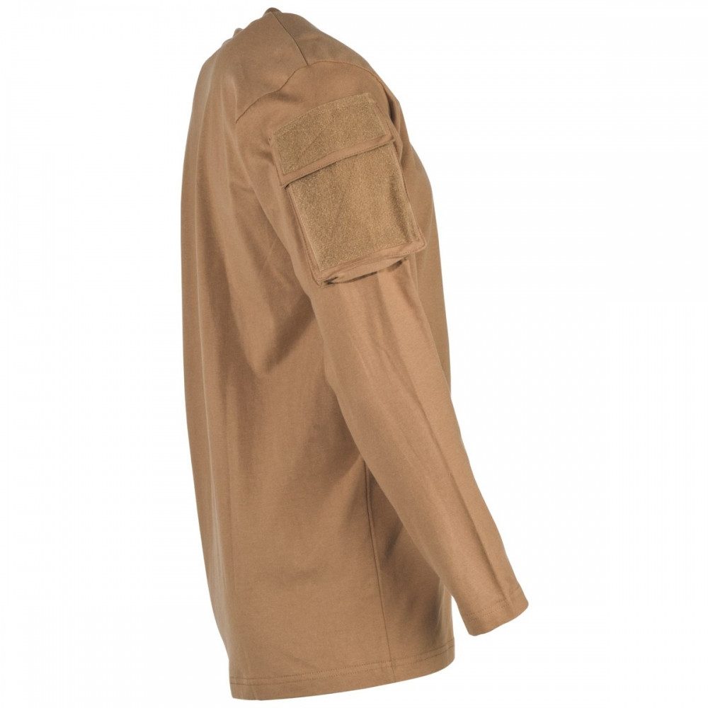 MFH Langarmhemd US Shirt langarm mit Ärmeltaschen von MFH.