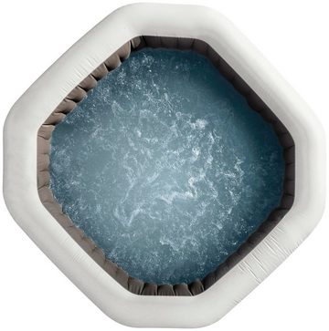 Intex Whirlpool PureSpa™ Octagon Bubble Jet, 5-tlg., ØxH: 218x71cm, mit Salzwassersystem