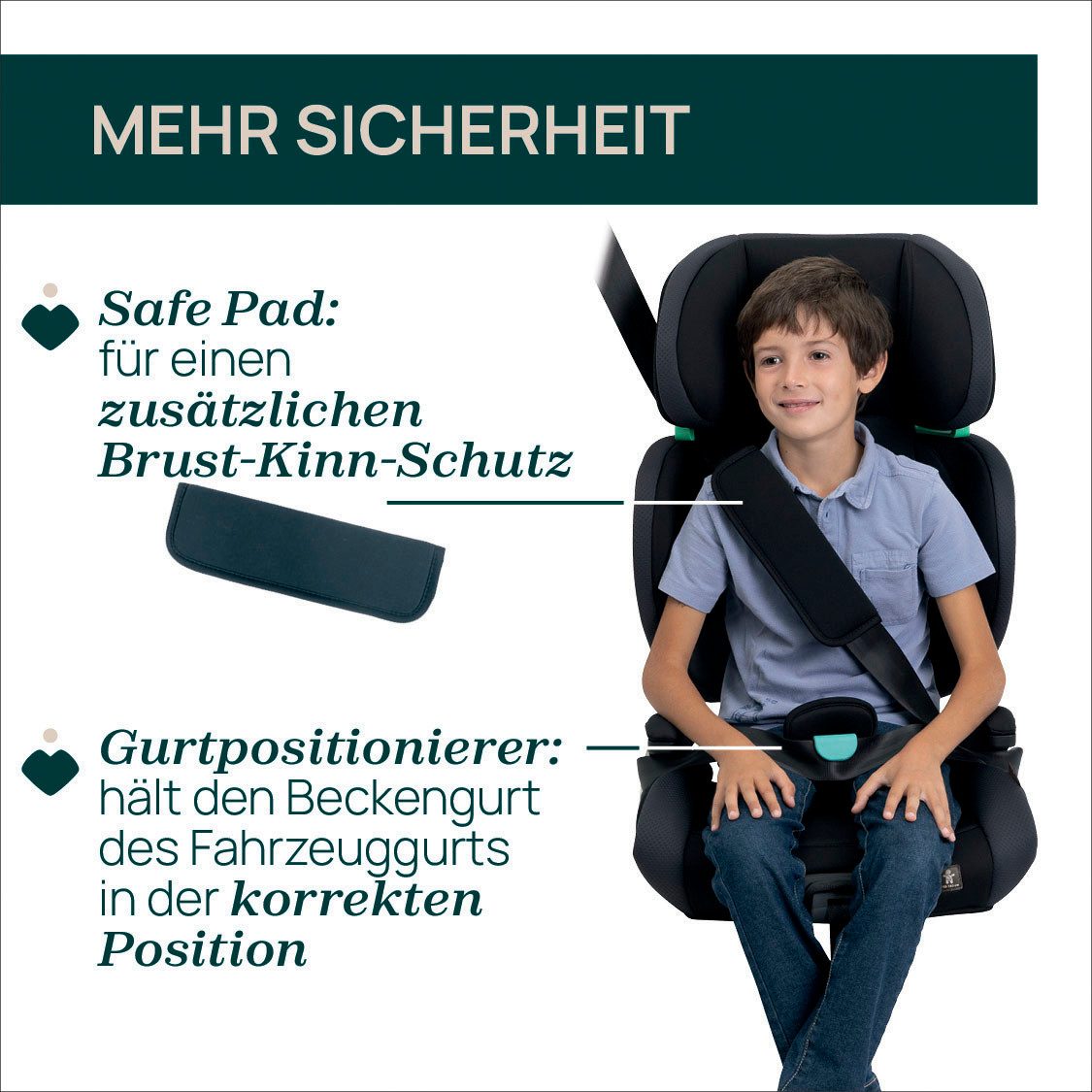 Chicco Autokindersitz Quizy i-Size, ab: 3 Jahre, bis: 12 Jahre, ab: 100 cm, bis: 150 cm, (100-150 cm)