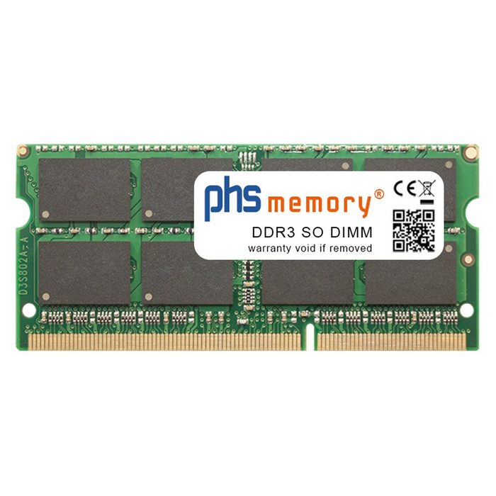 PHS-memory RAM für Asus VivoBook X556UJ-XX054T Arbeitsspeicher