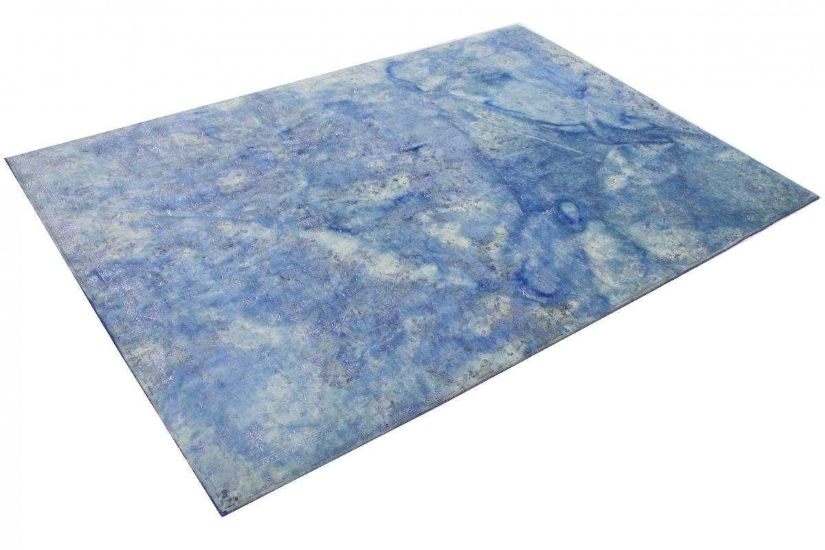 Orientteppich Sadraa 170x240 Höhe: Orientteppich Trading, Designteppich, 10 mm rechteckig, / Nain Moderner Handgeknüpfter