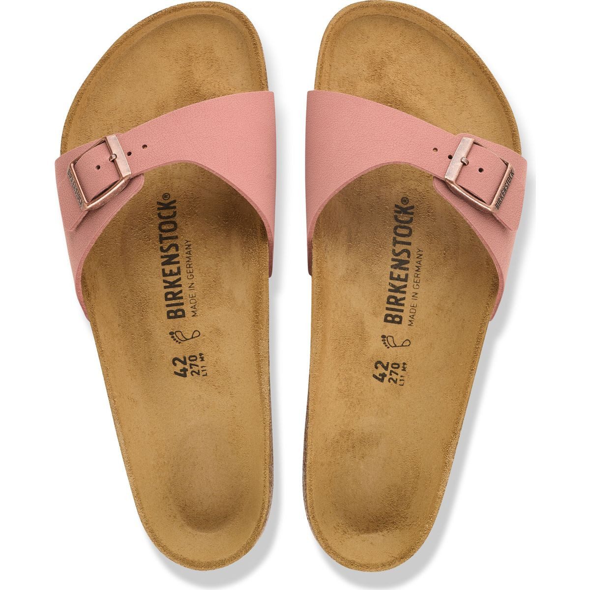 Birkenstock Madrid Birko-florbc Outdoorsandale Stilvolle und komfortable Sandale mit anatomischem Fußbett, ideal für